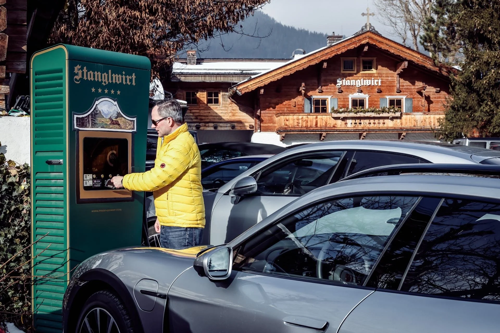 Test Porsche Taycan 4 Cross Turismo Stanglwirt