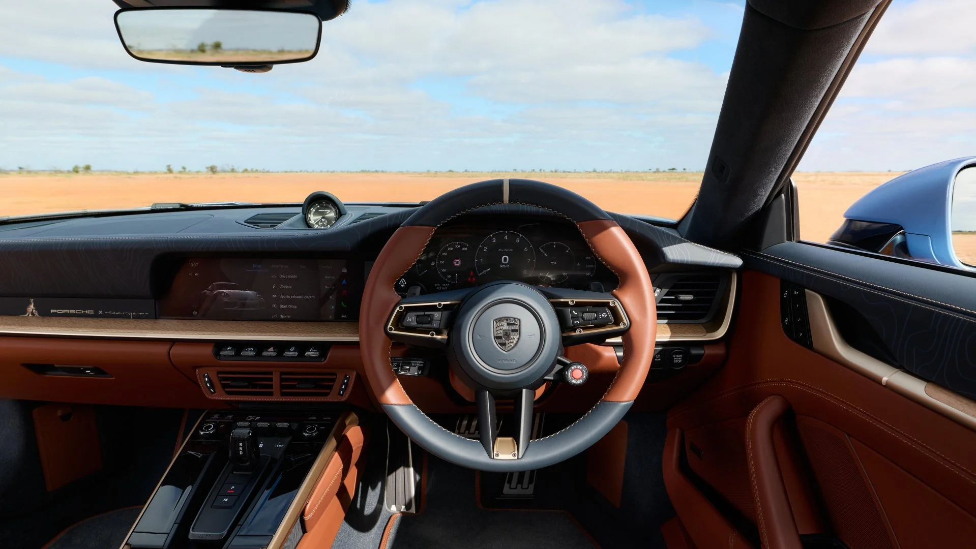 Porsche 911 Turbo S Land Down Under Lenkrad