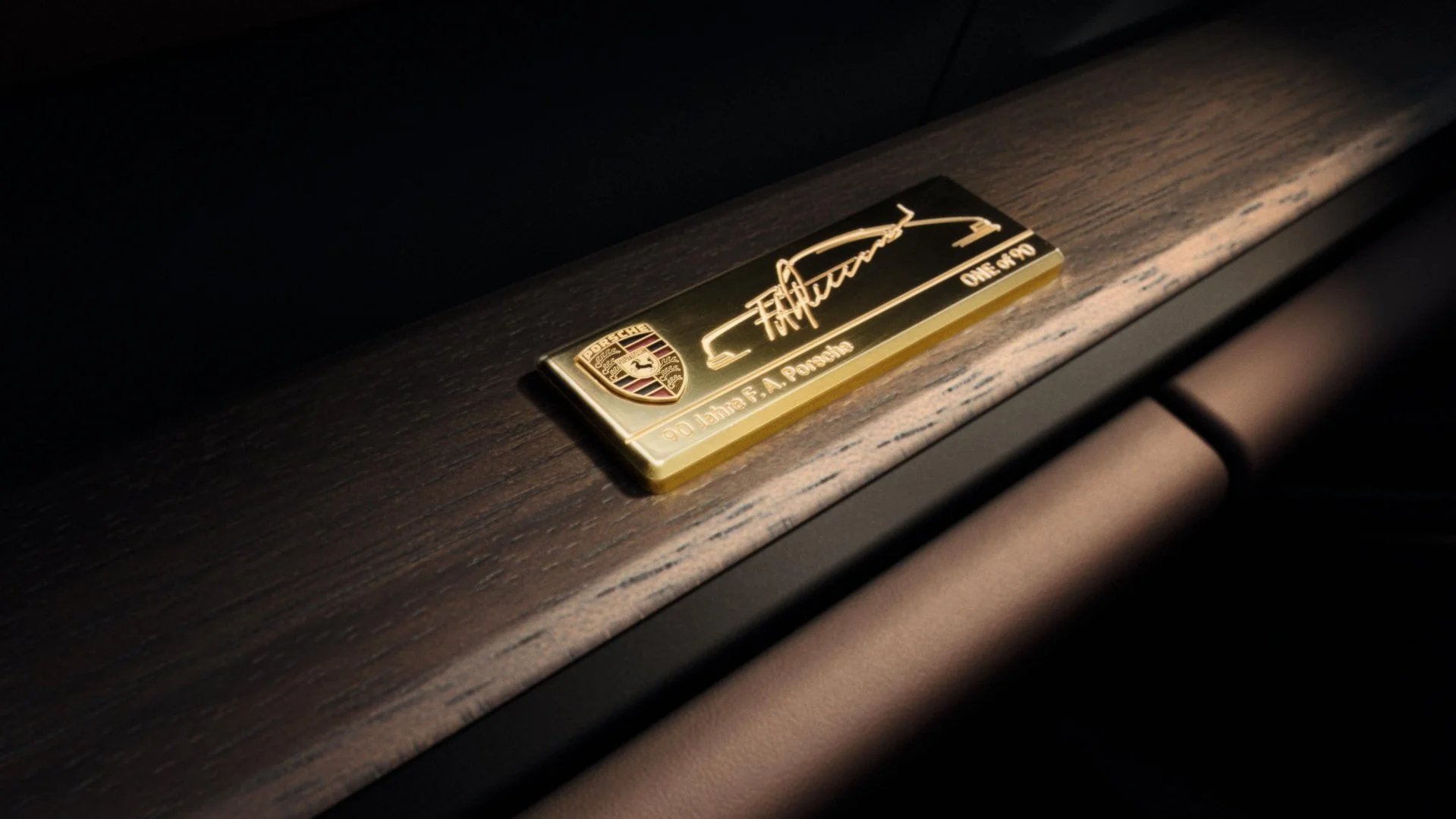 Porsche 911 GT3 90 F A Porsche Plakette