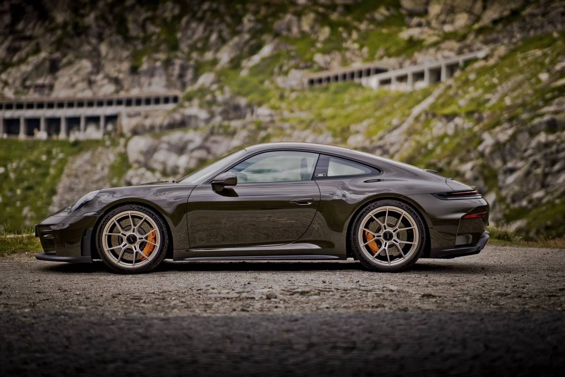Porsche 911 GT3 Bergsport Flanke