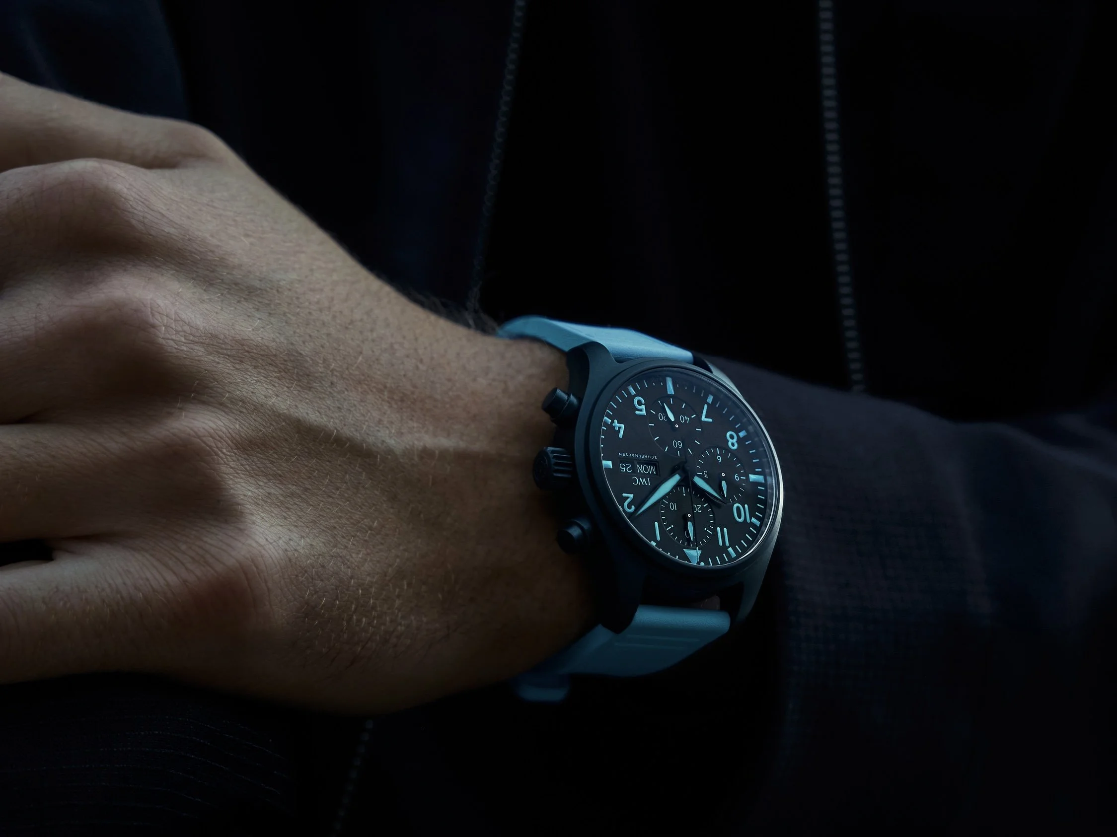 IWC Pilot's Watch Chronograph 41 George Russell wristshot