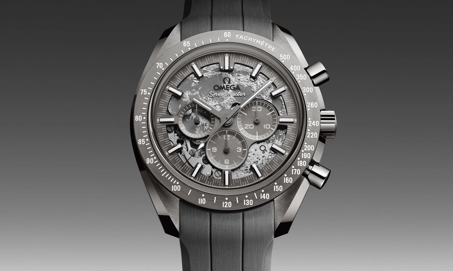 Neue Omega Speedmaster „Grey Side of the Moon“: Mond-Grau