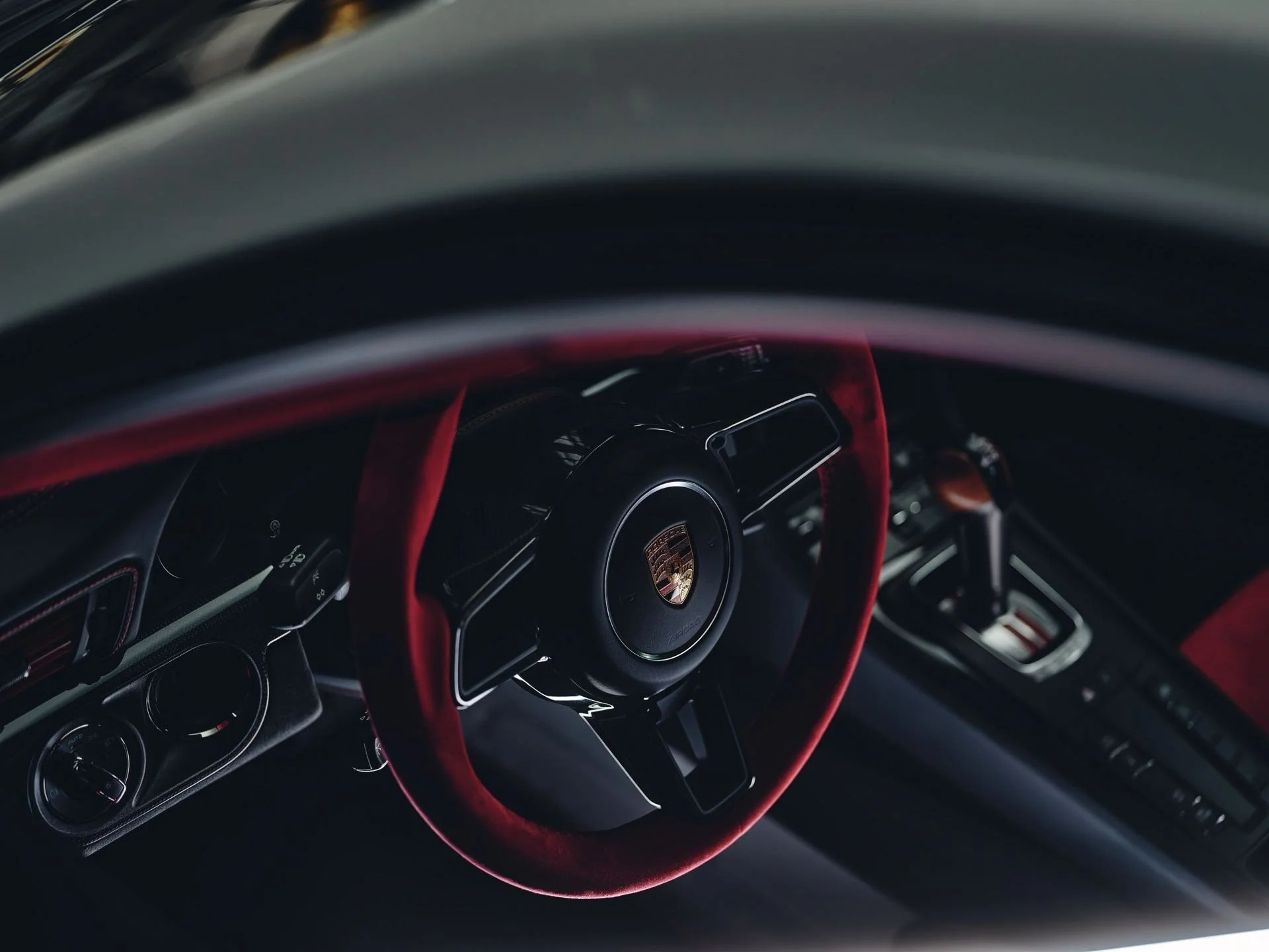 Porsche Flachbau RS Innen