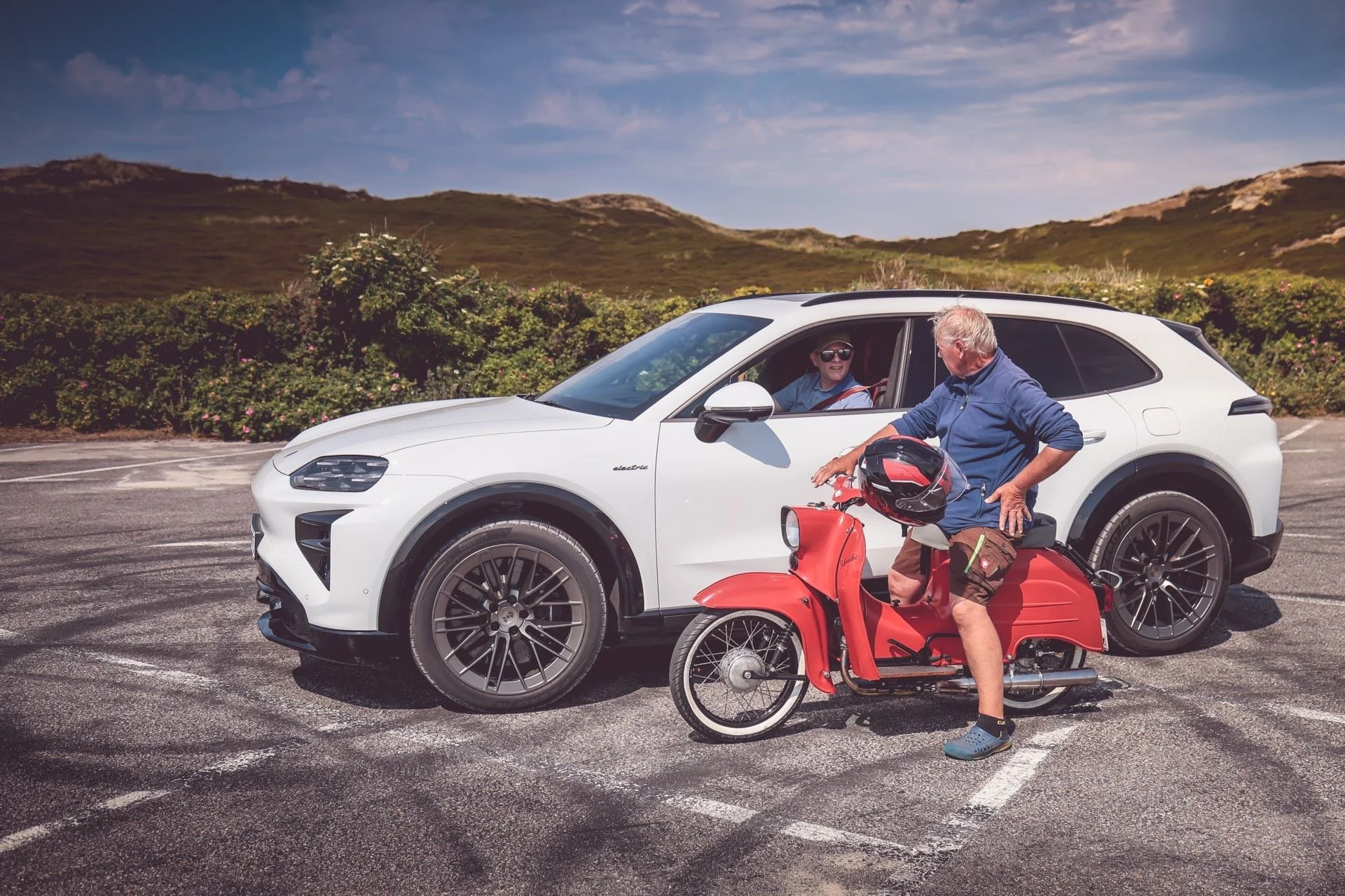 Porsche Cayenne Turbo Electric Test