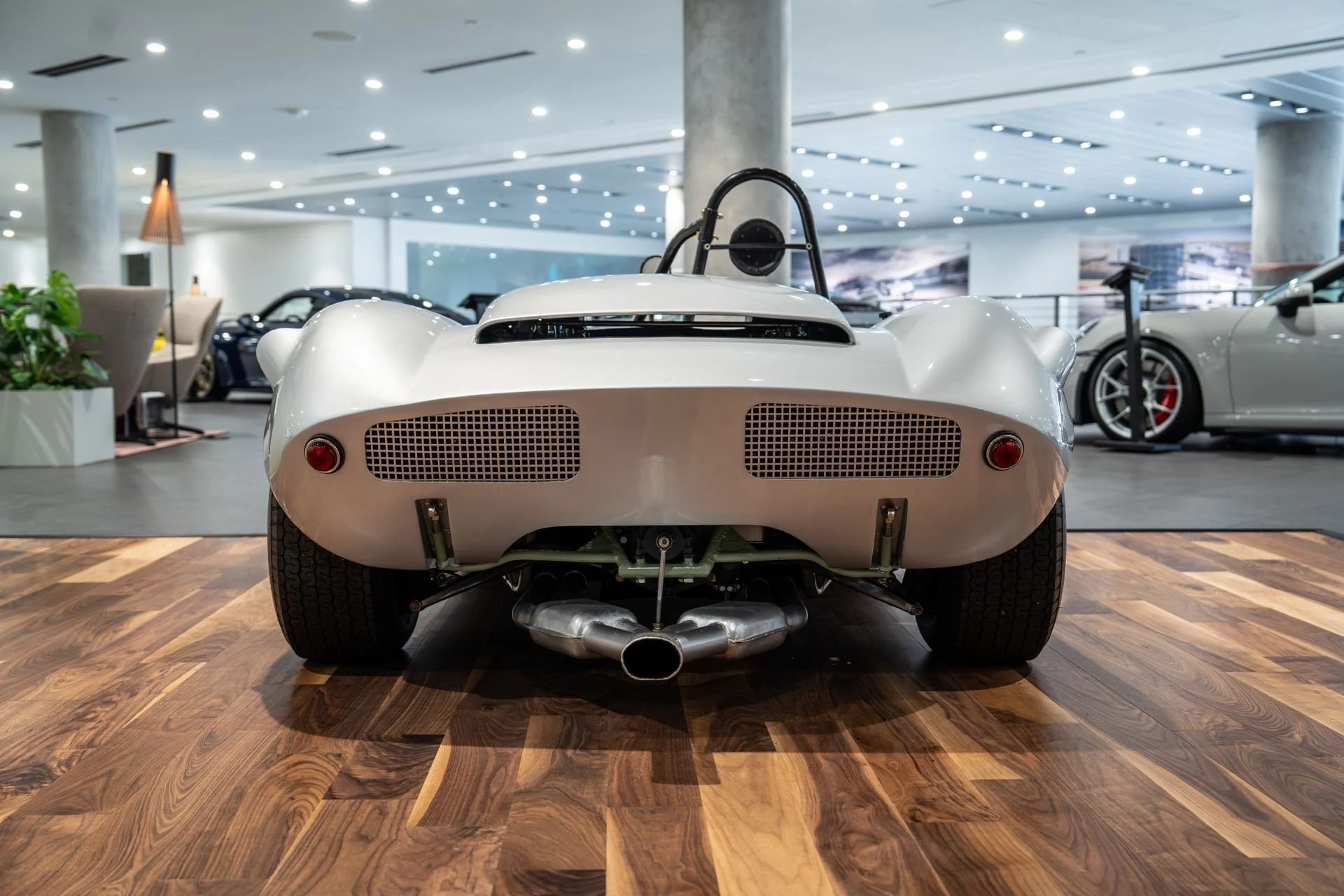 Elva Porsche Mk VII S Heck