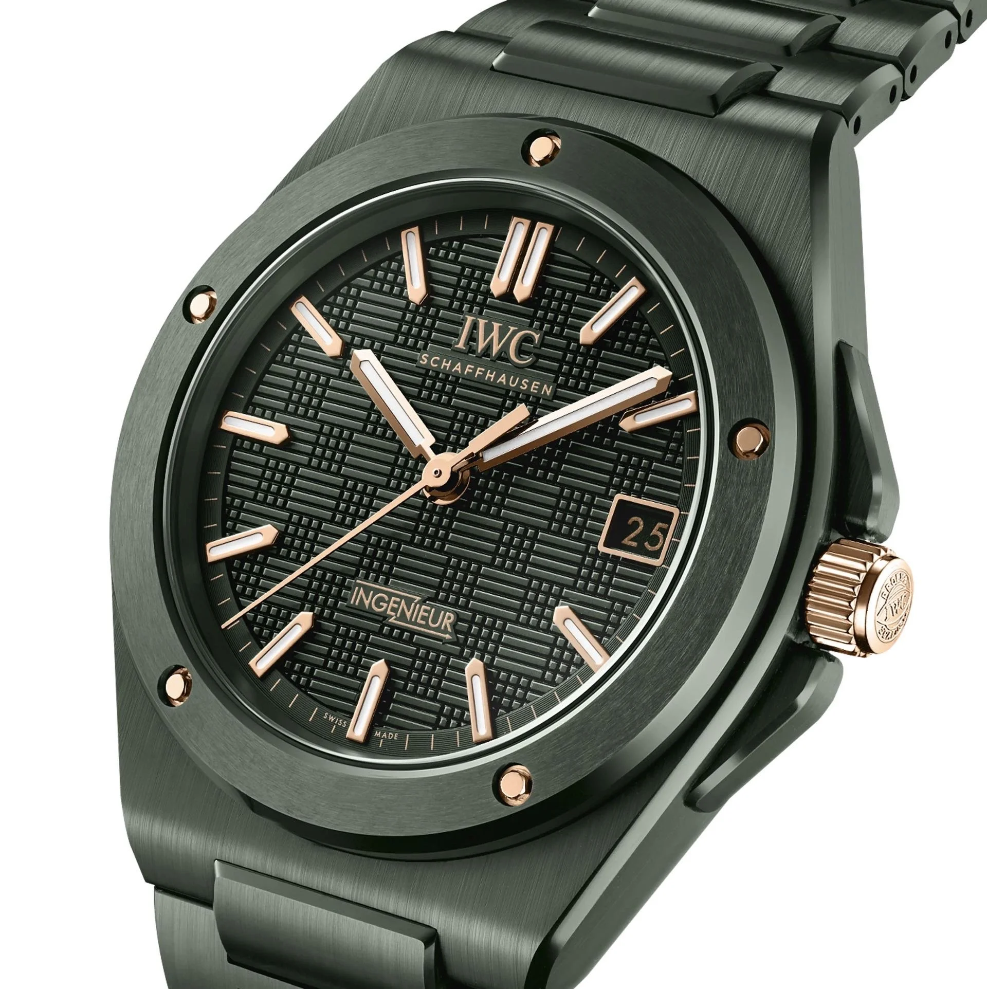 IWC Ingenieur Keramik grün