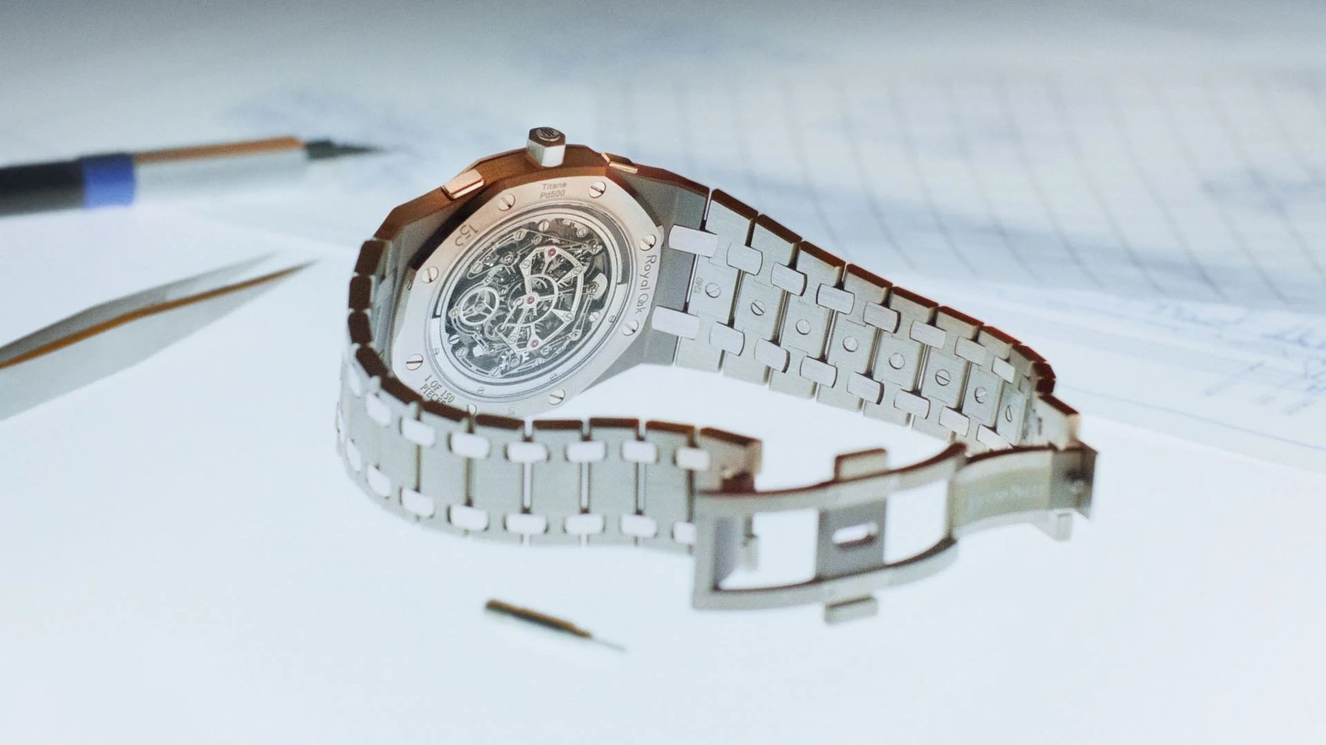 Audemars Piguet RD#5 Royal Oak „Jumbo“ Extra-Thin Selfwinding Flying Tourbillon Chronograph Boden