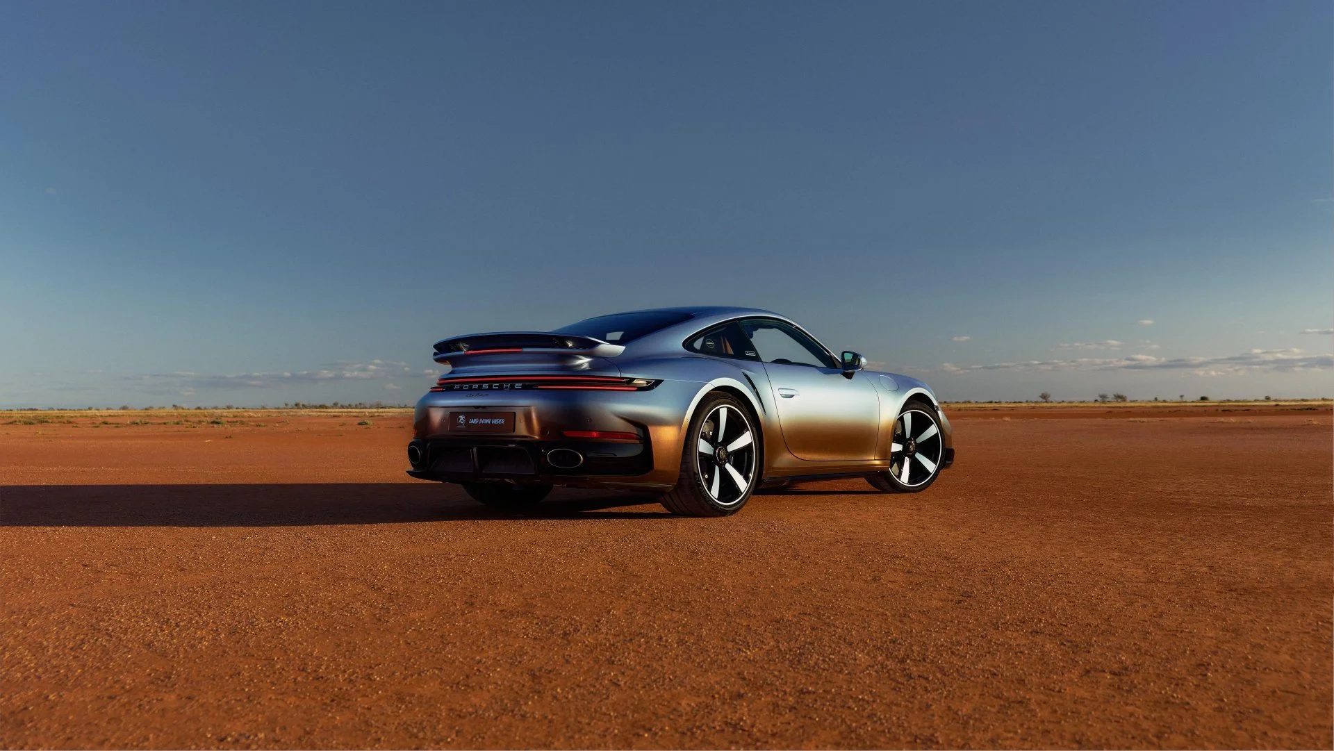 911 Turbo S Land Down Under schräg hinten