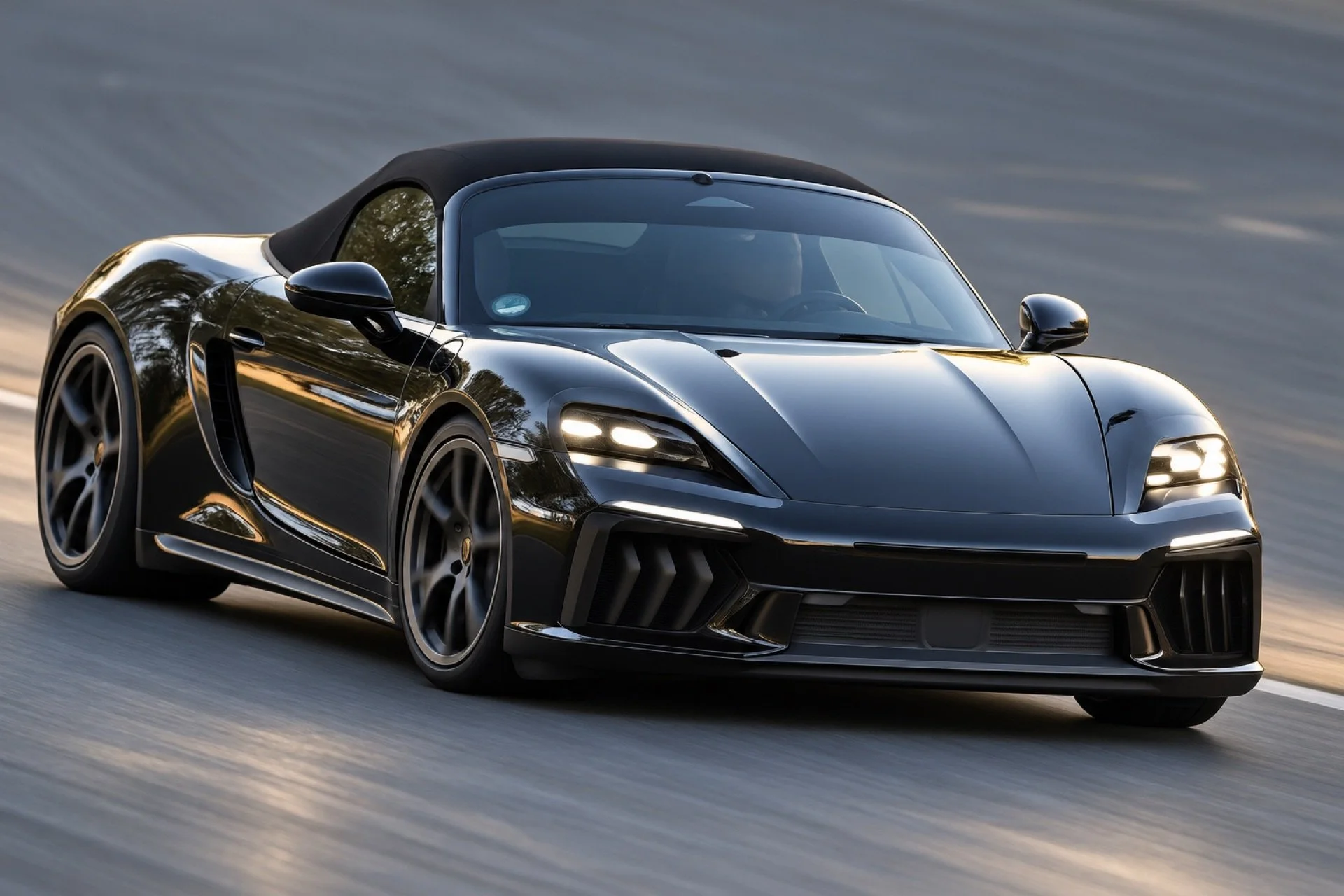 Computerretusche Porsche Boxster 2027