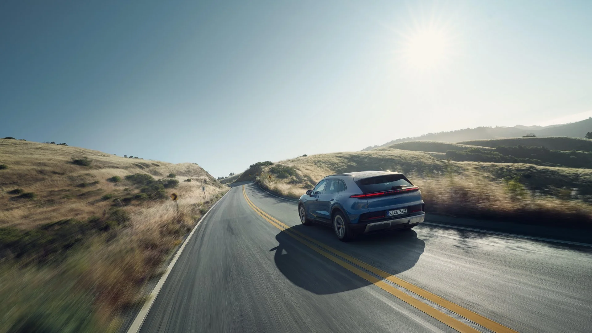 Porsche Cayenne S Electric Heck