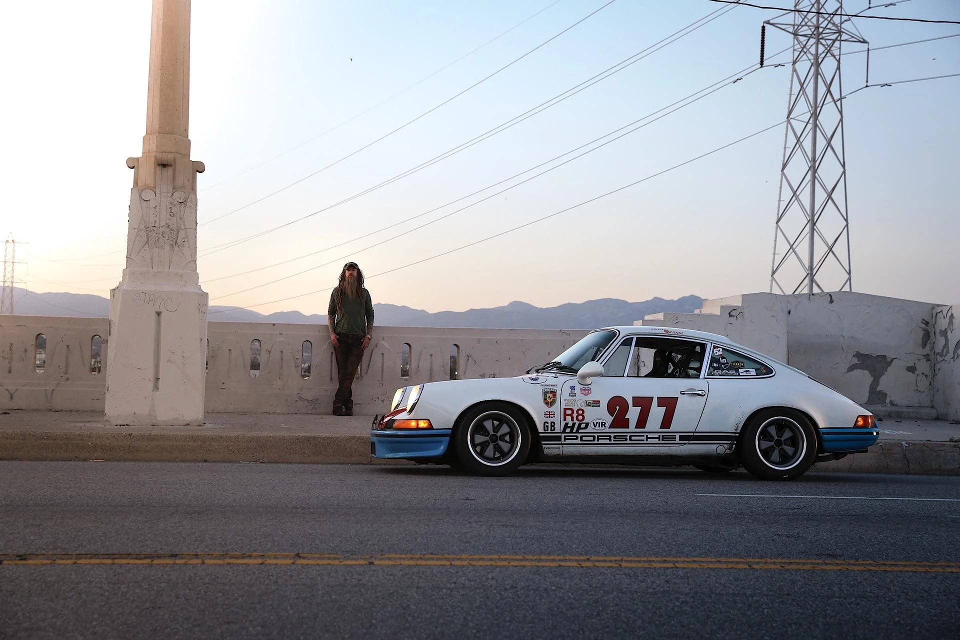 Wandfoto auf Aluminium Porsche 911 277 Outlaw Magnus Walker