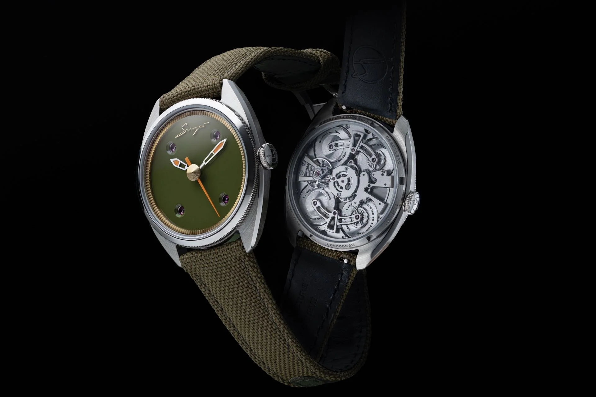 Singer Reimagined Caballero: Uhr im Restomod-Stil