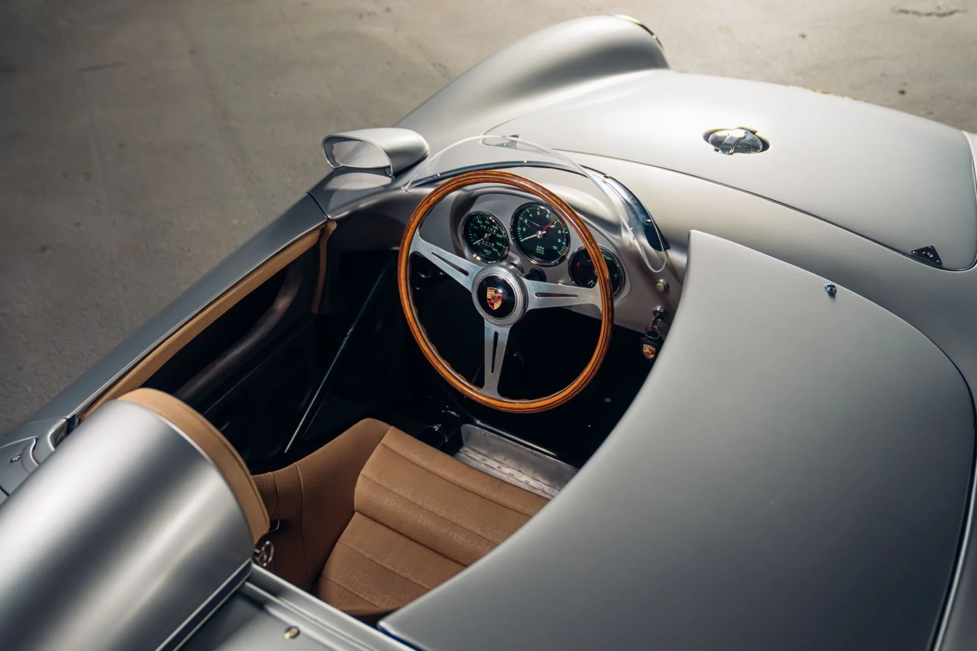 Porsche 550A Spyder Cockpit