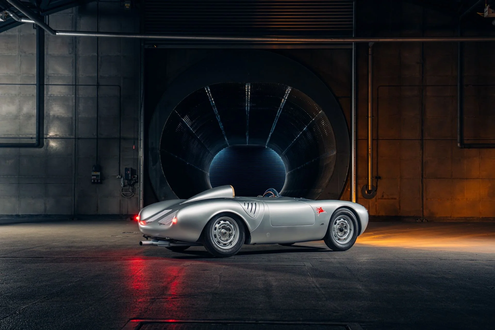 Porsche 550A Spyder Heck