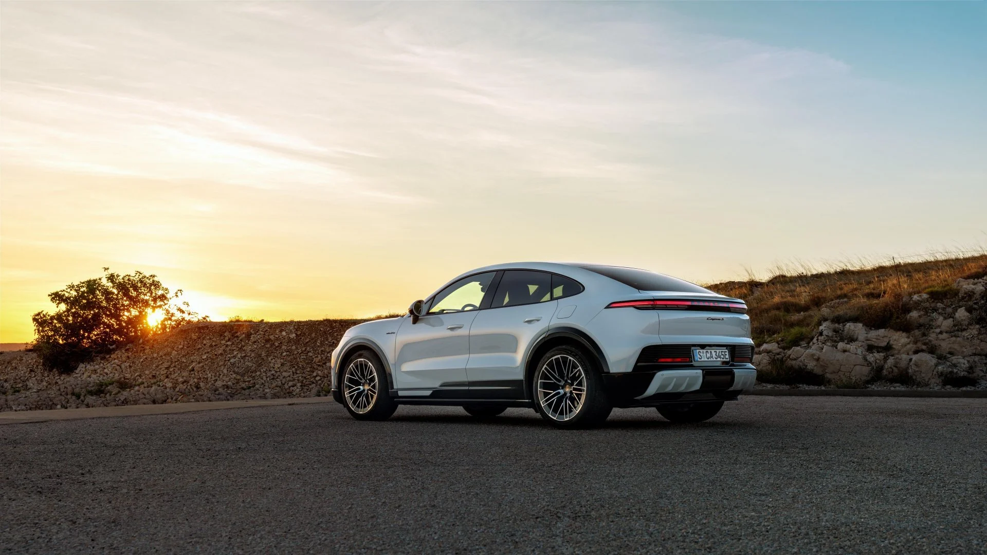 Porsche Cayenne Coupé Electric Heck