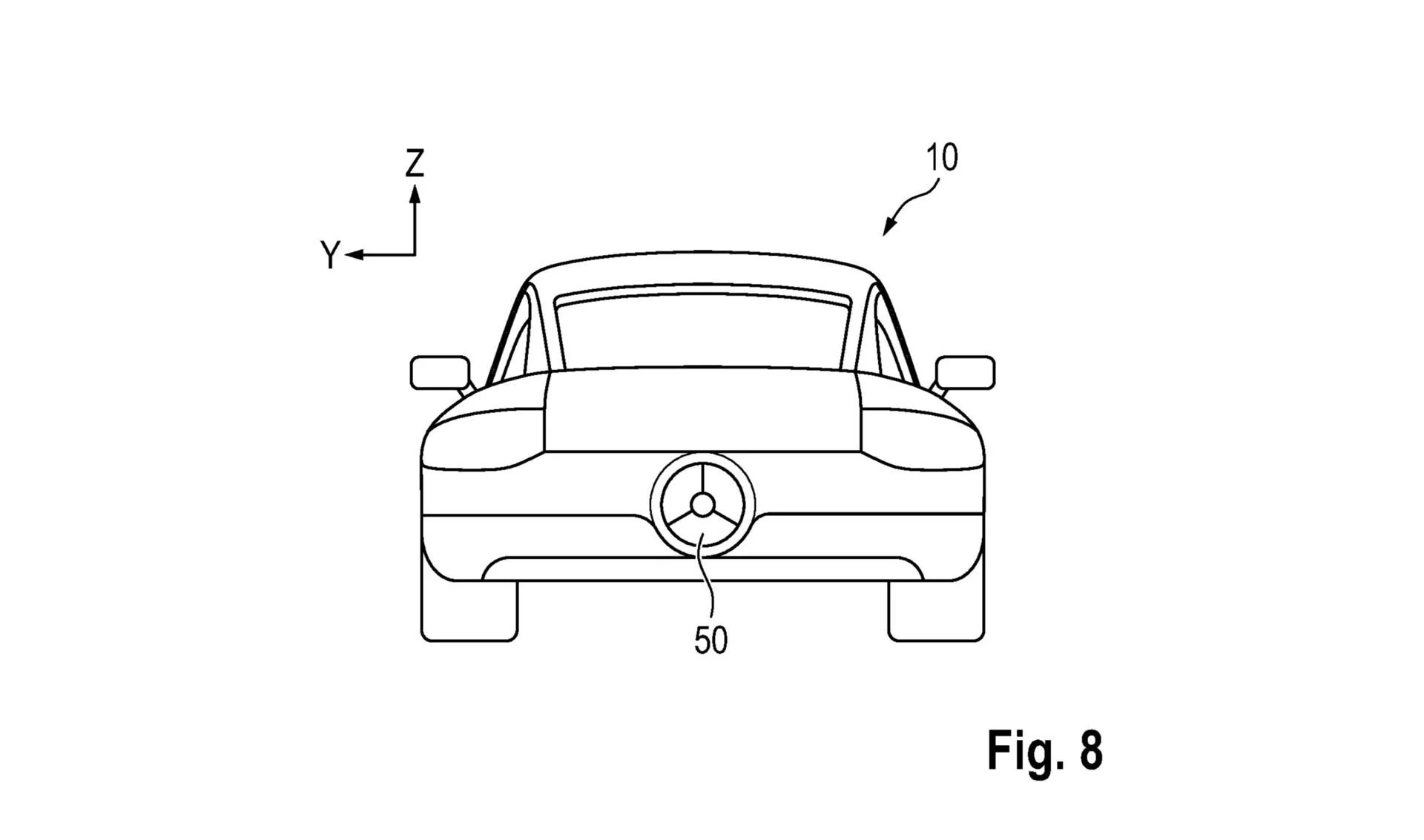 Porsche Patent Wasser- Luftkühlung