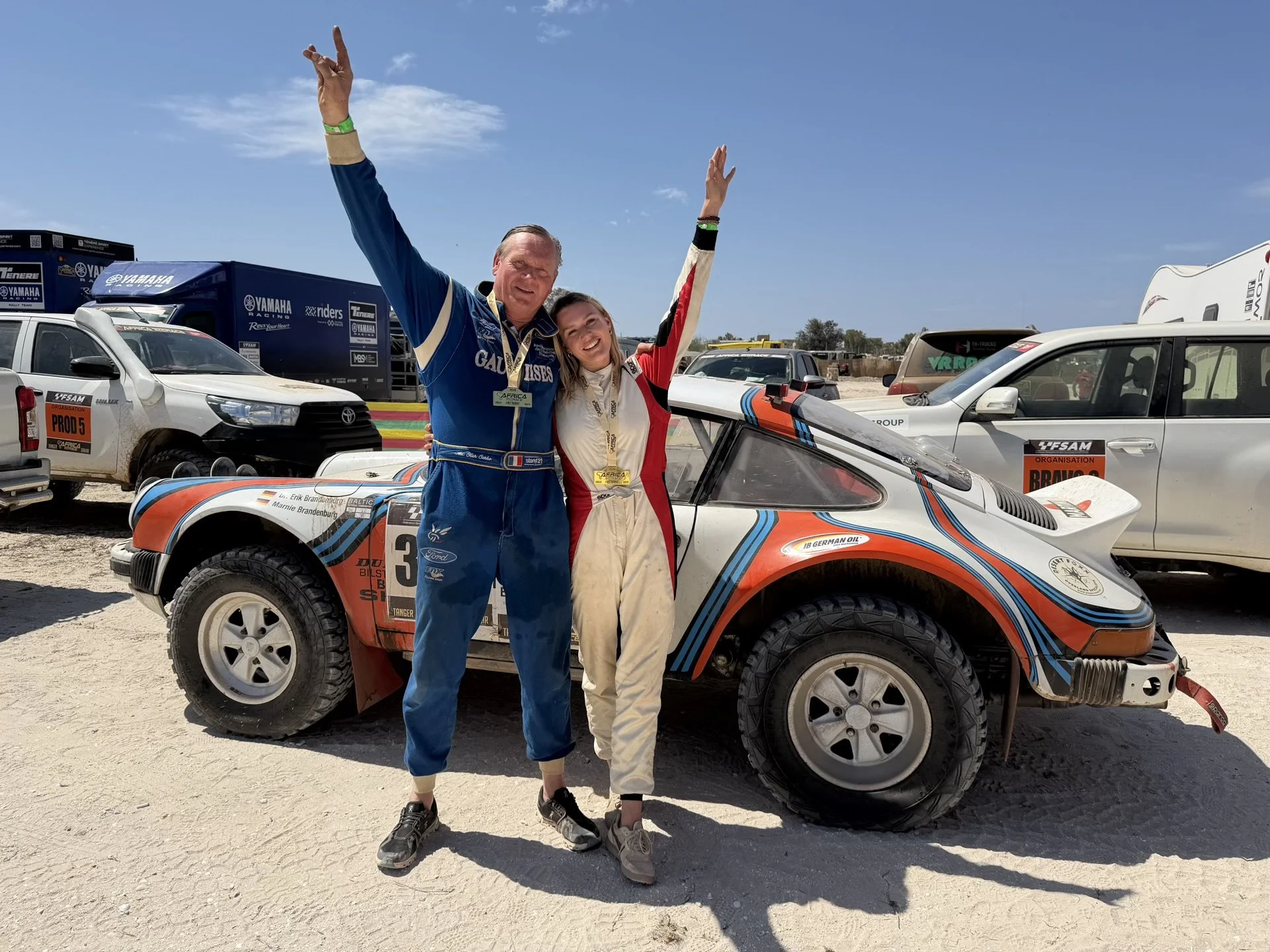 Im 911 nach Dakar: Marnie Brandenburg und die Rallye Africa Eco Race