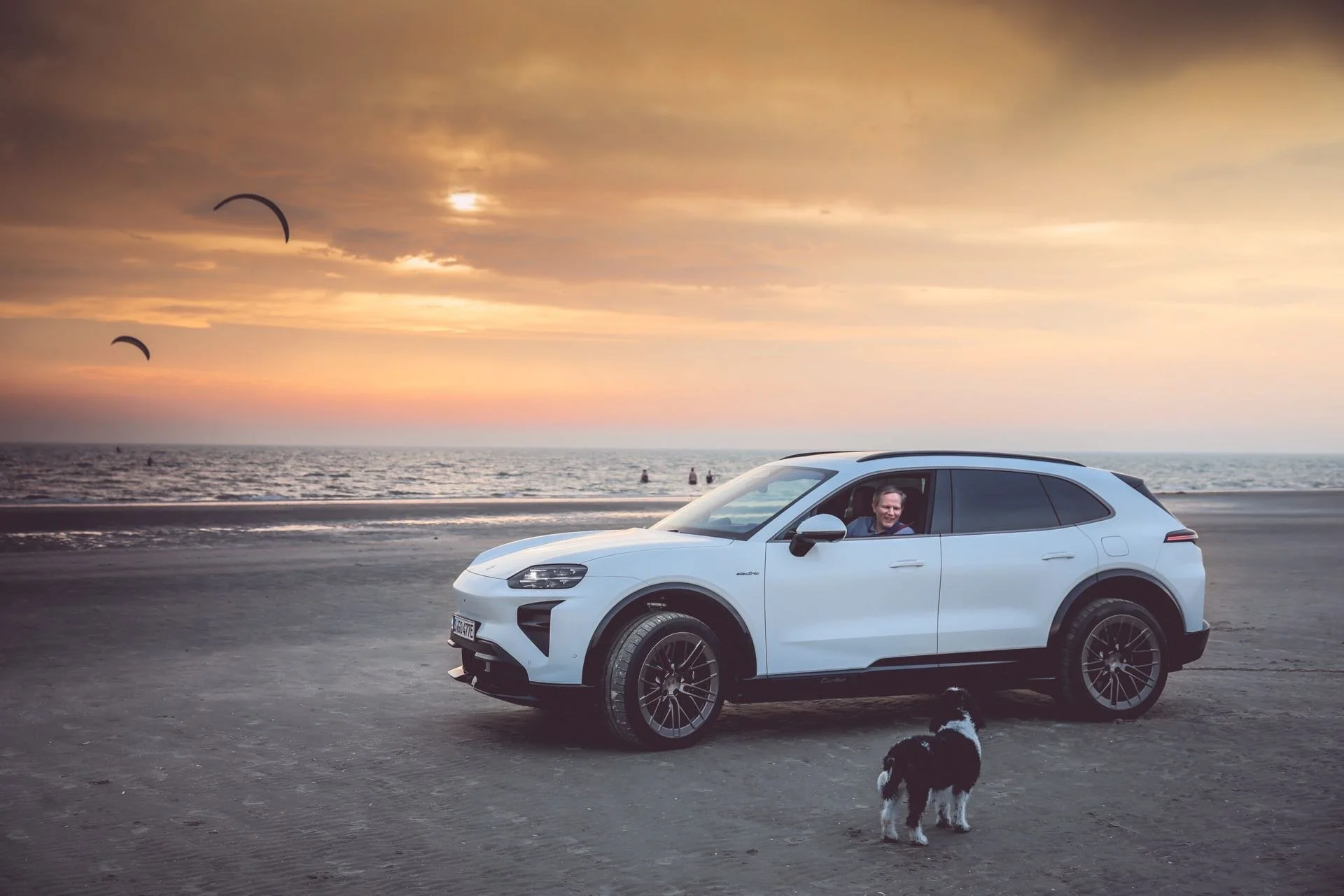 Porsche Cayenne Turbo Electric Test Strand