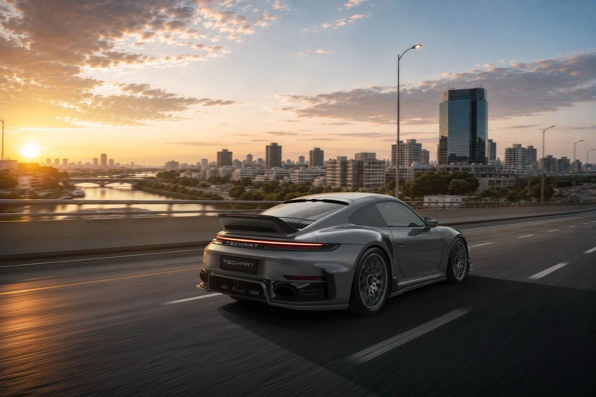 Porsche 911 Turbo S von Techart: Leistung und Optik geschärft