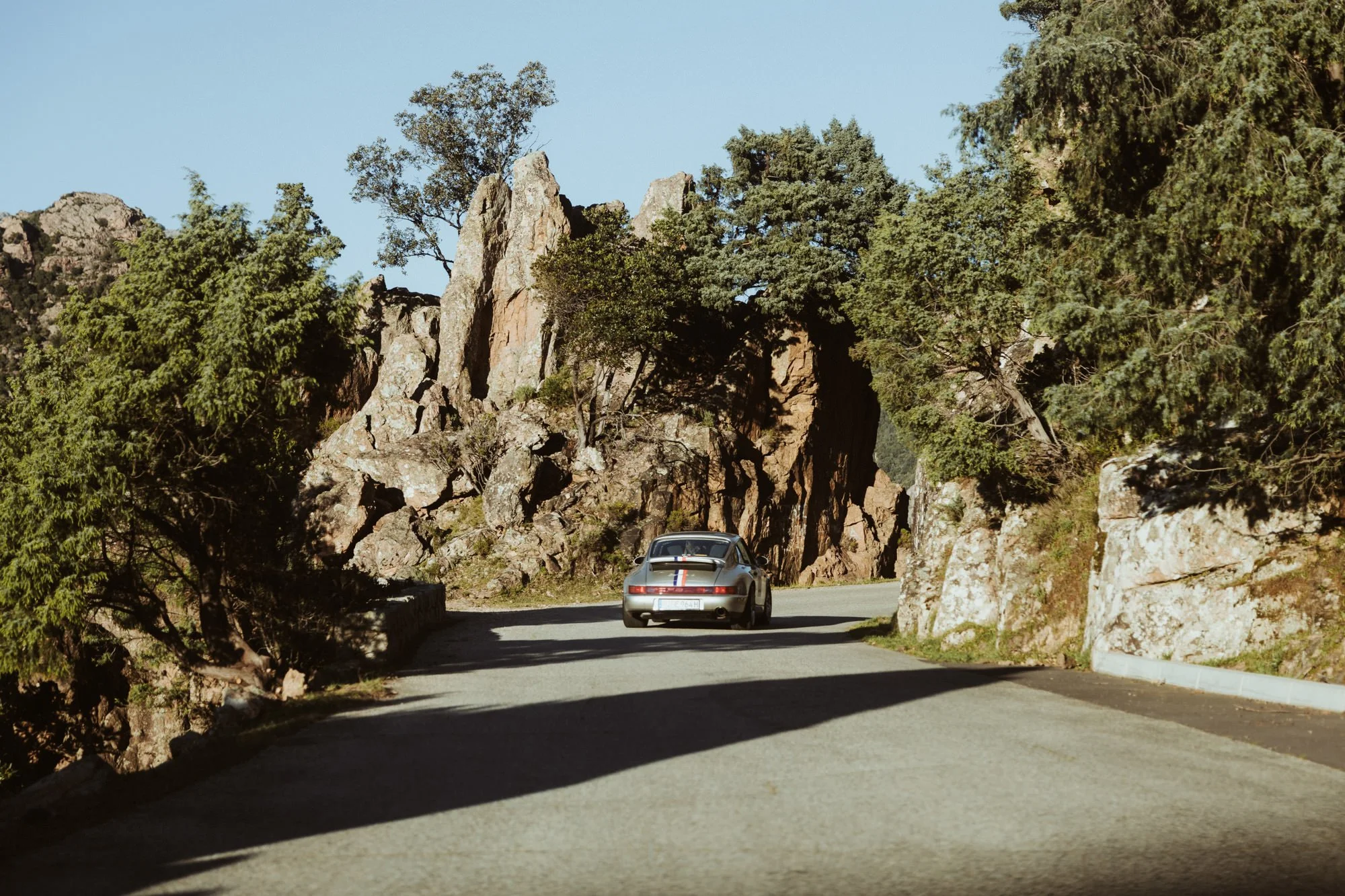 Porsche Korsika Tour Gebirge
