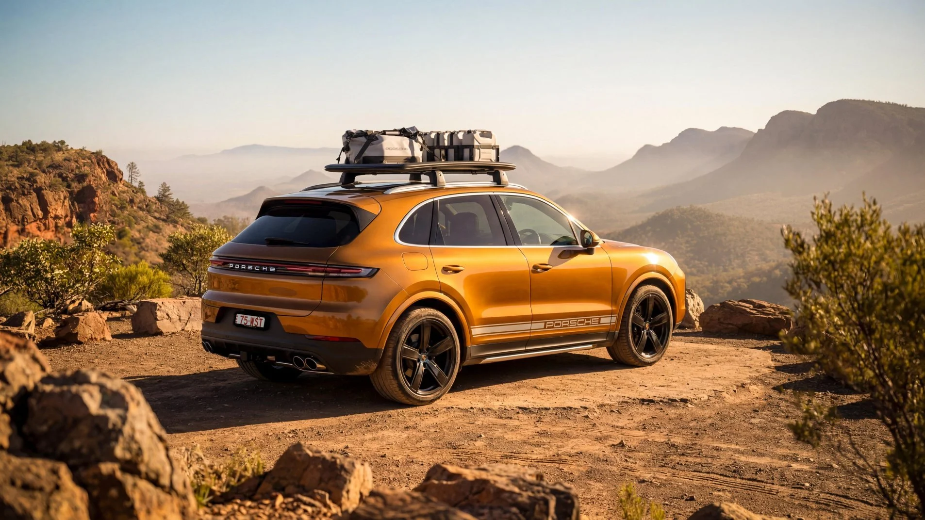 75 Jahre Porsche Australien Cayenne Outback