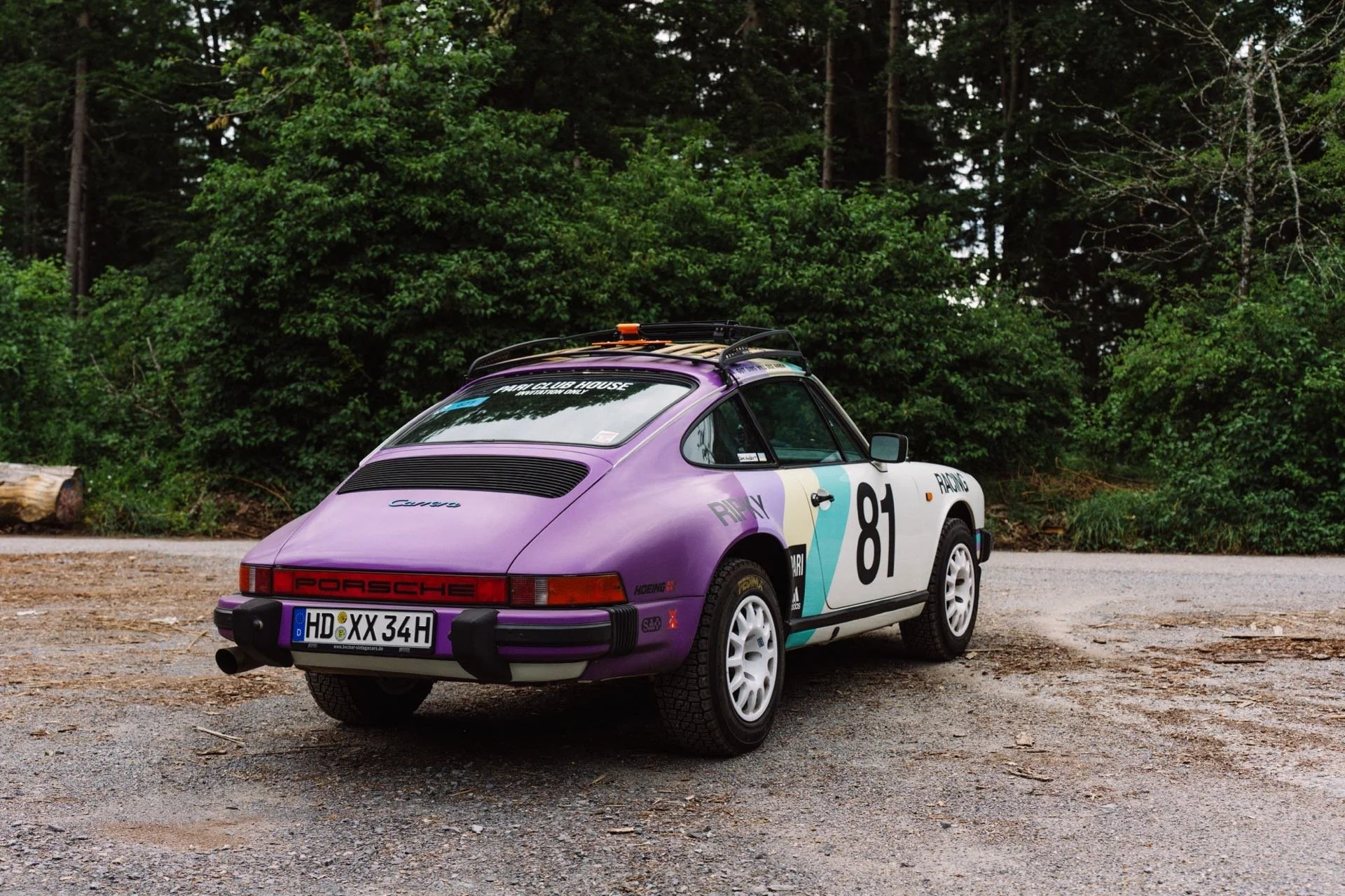 Paul Ripkes Porsche 911 SC Heck