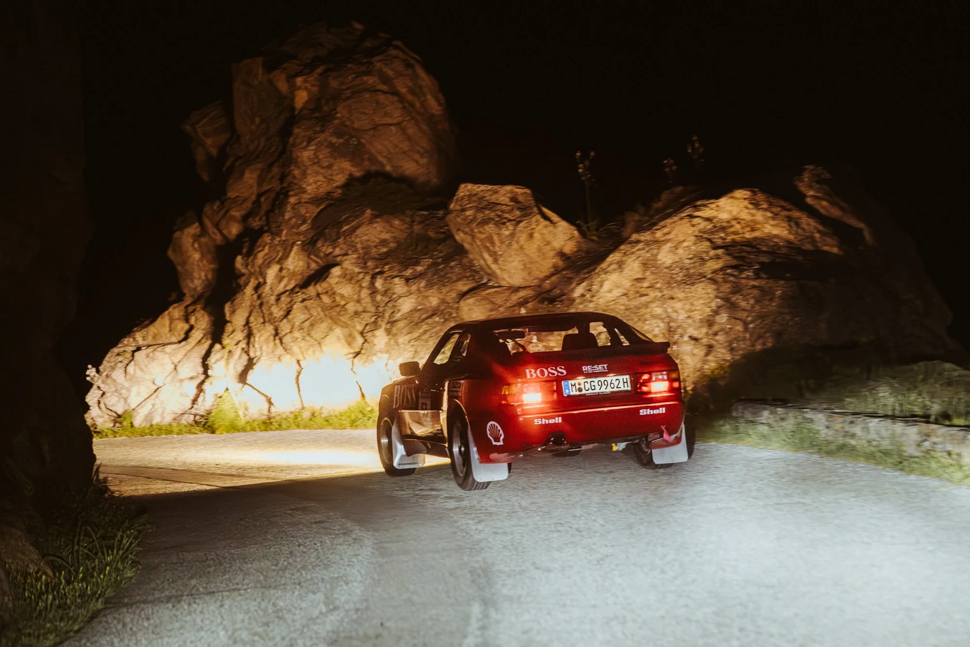 Porsche Korsika Tour Nacht