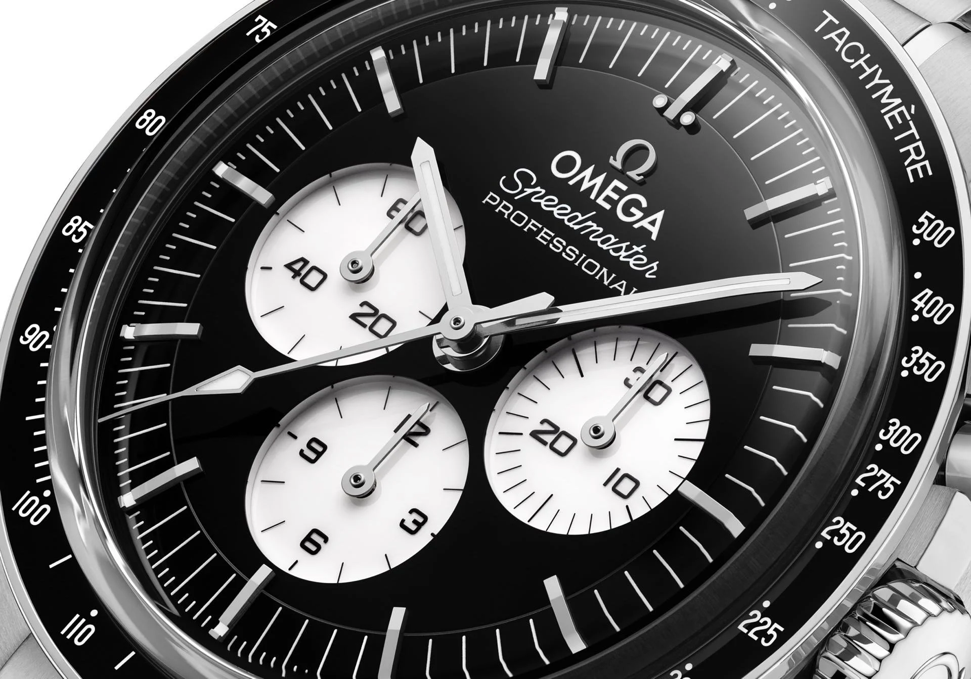 Omega Speedmaster Moonwatch black-white Dial
