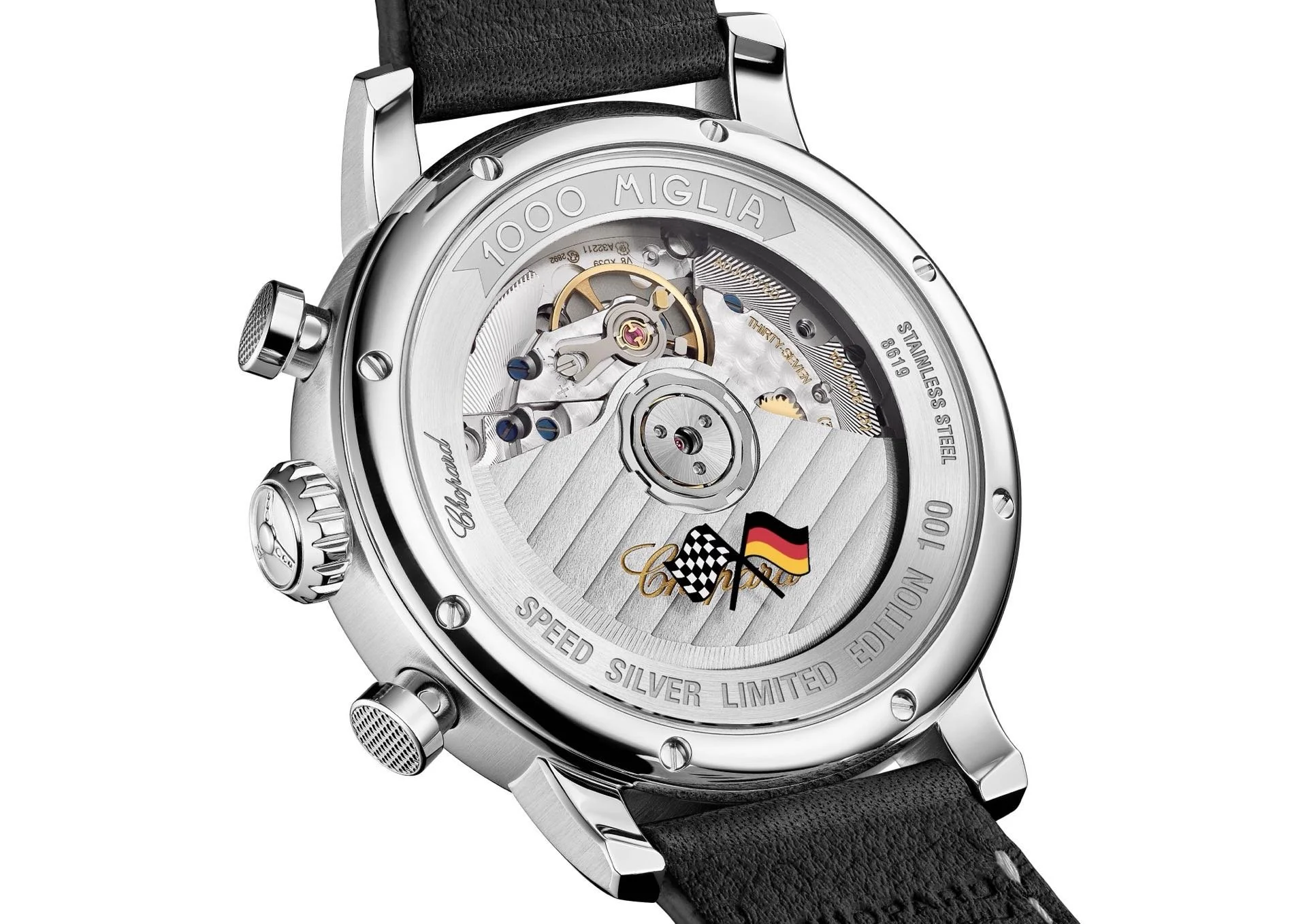 Chopard Mille Miglia Classic Chonograph Speed Silver Werk