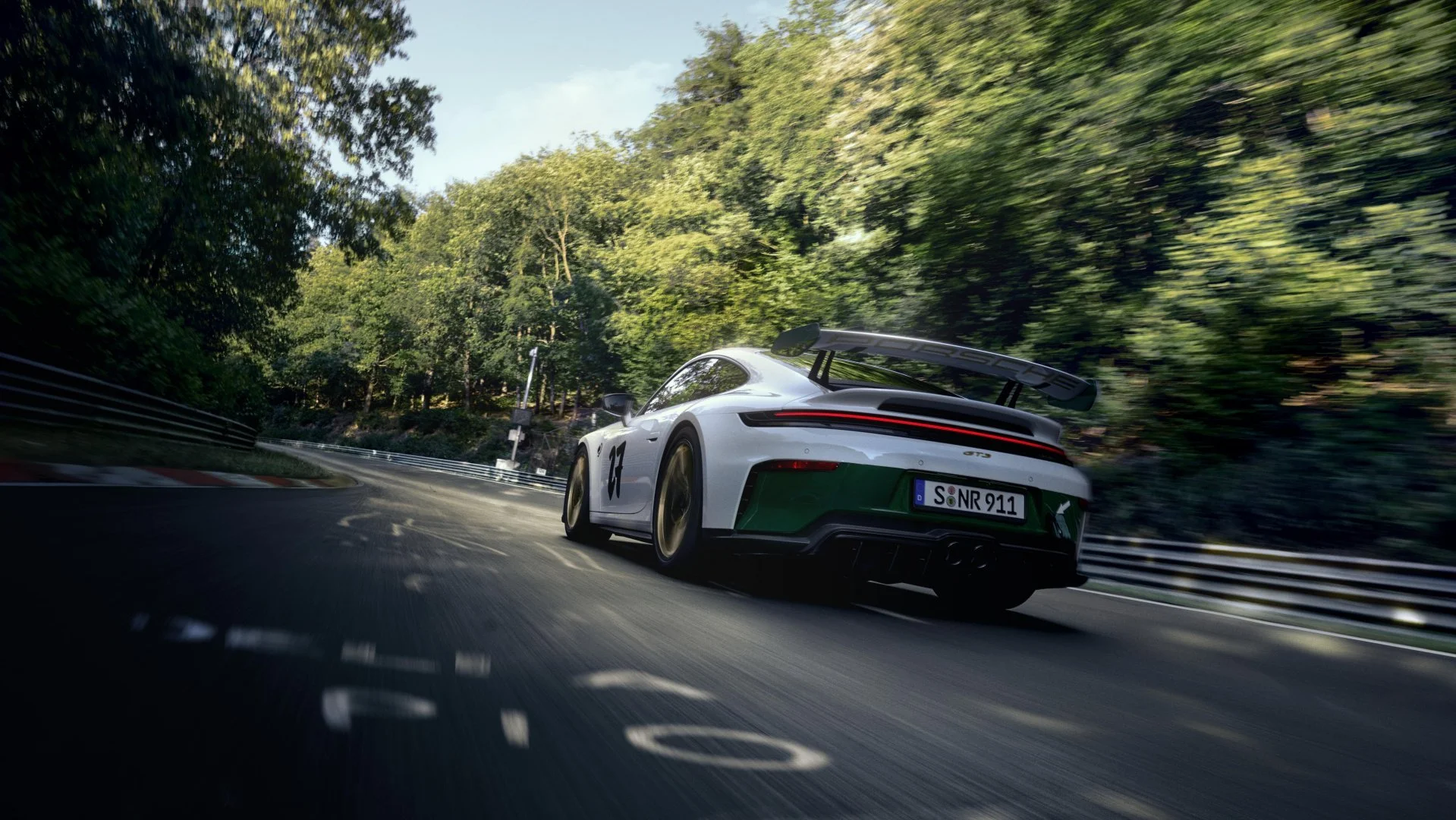 Porsche  911 GT3 100 Jahre Nürburgring Heck