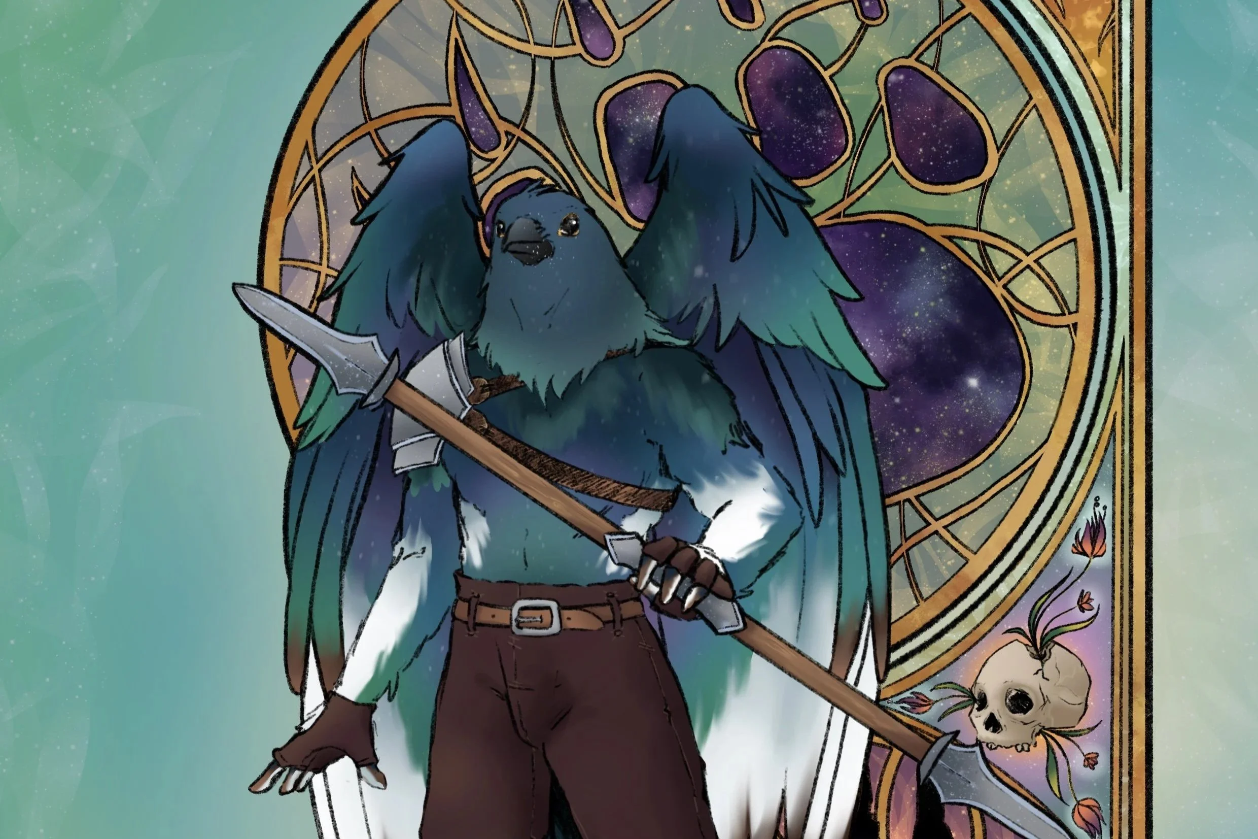 Art Nouveau Inspired