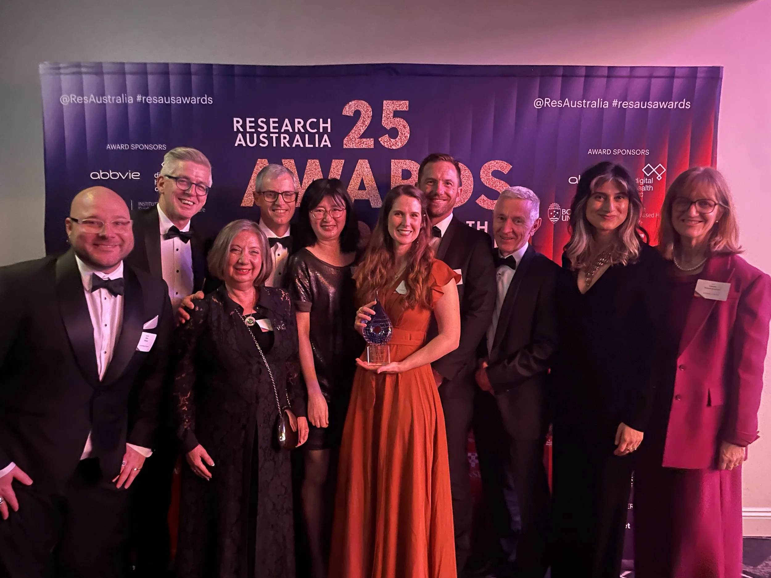 Dr Caitlin Jones Winner of the Research Australia Discovery Award! 
