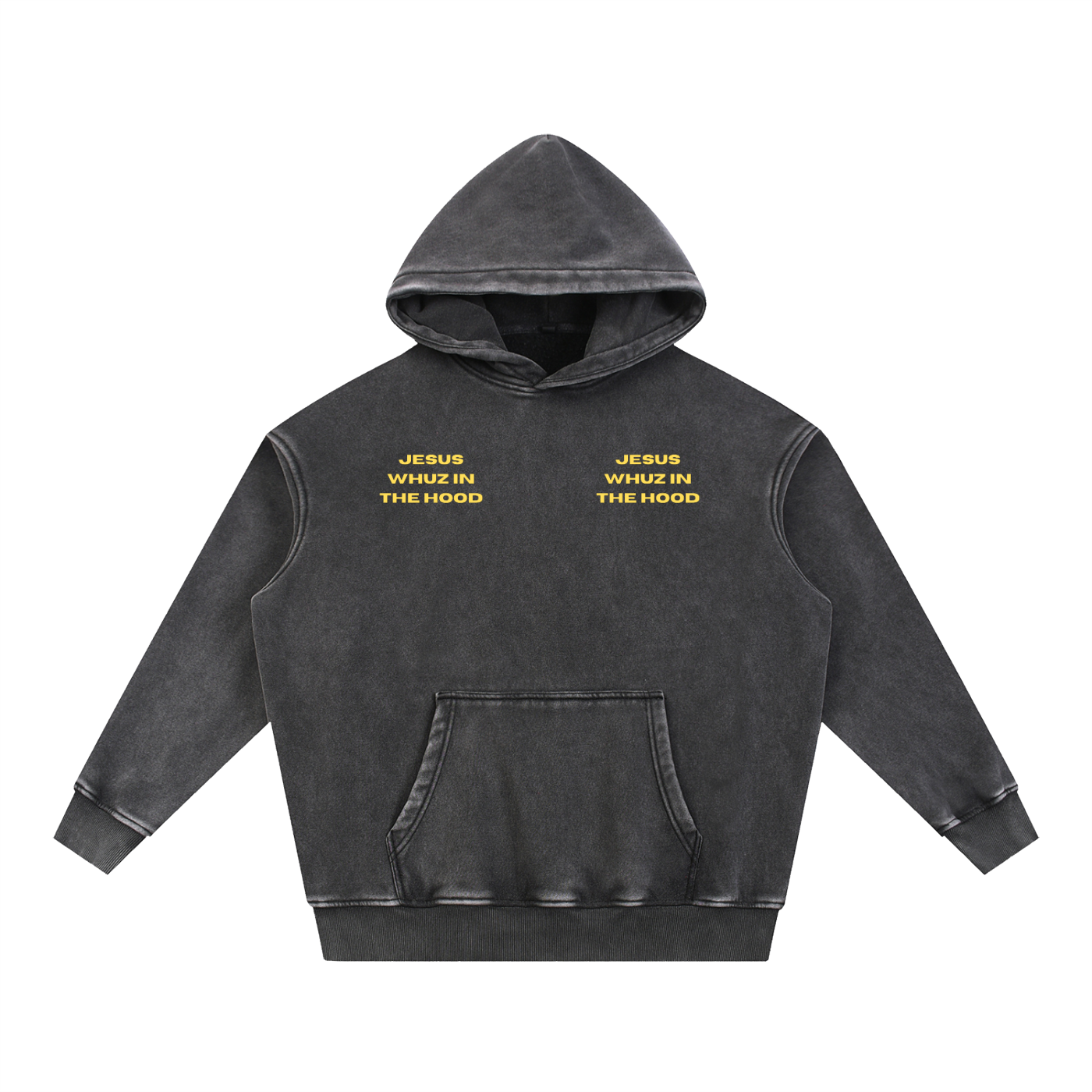 Jesus Whuz In The Hood Hoodie