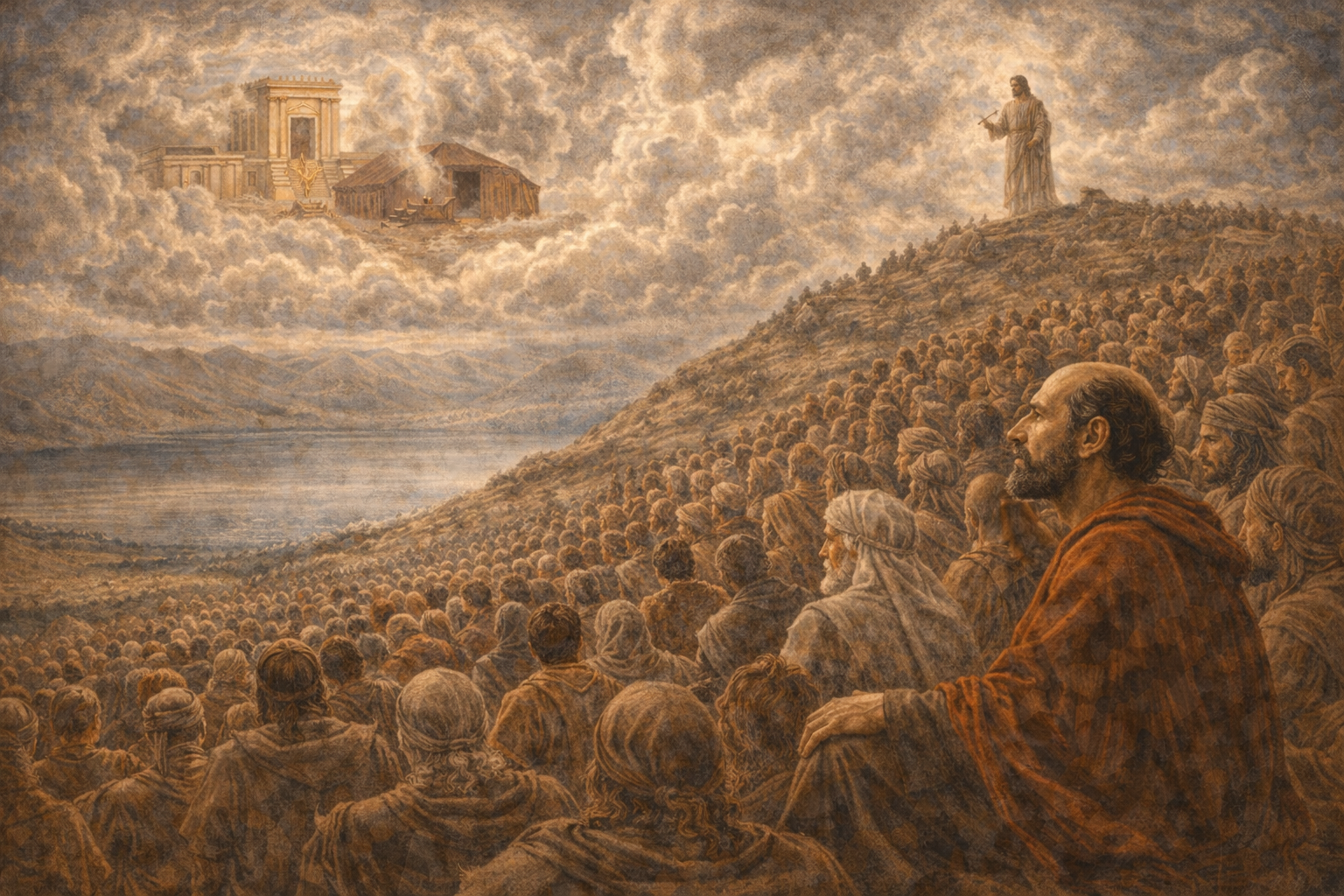 Нагорная проповедь: Синтез храмового богословия, завета и традиции Павла