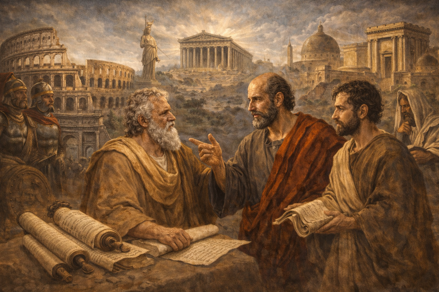 Три лидера — три контекста: Пётр, Павел и Иаков в истории ранней Церкви