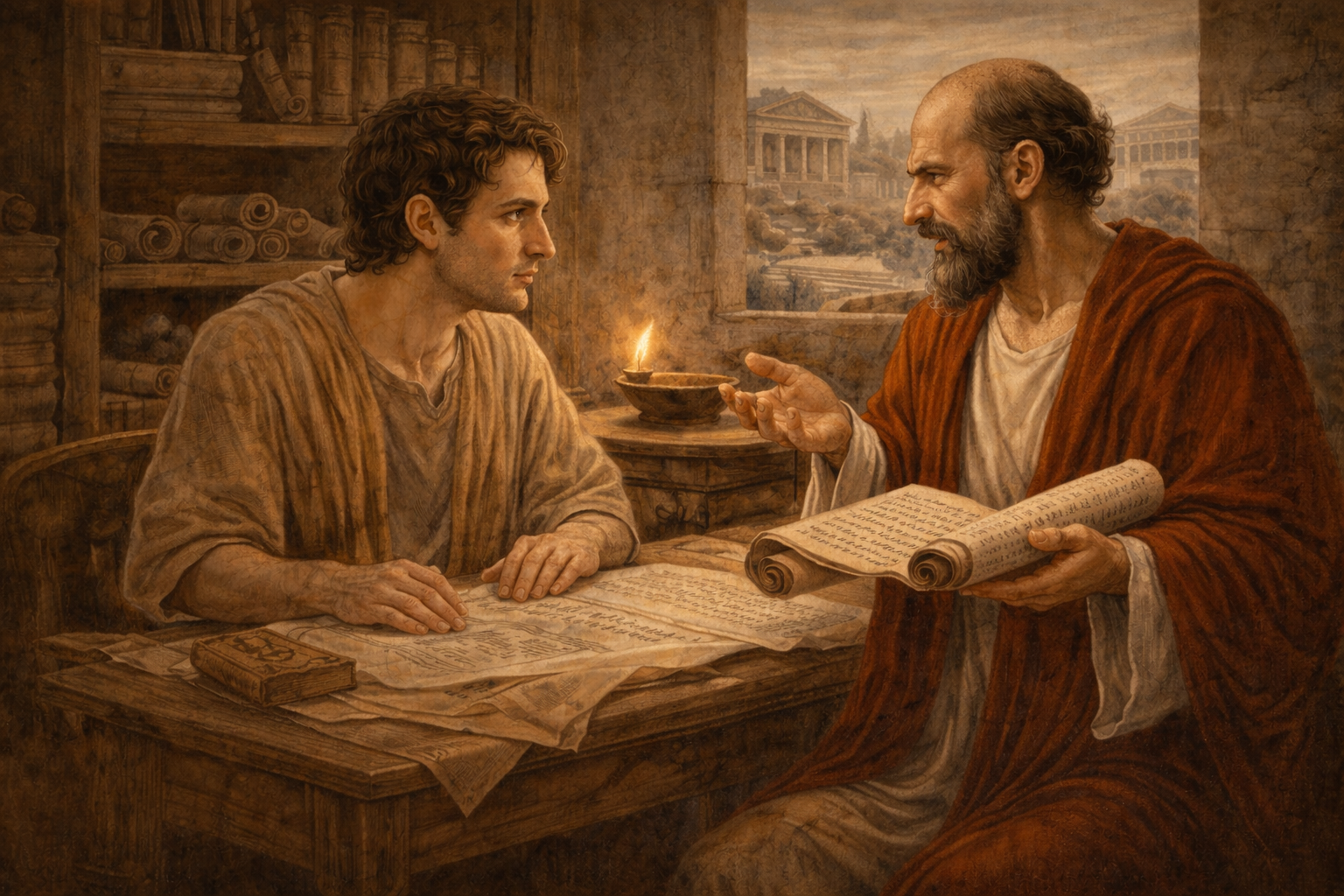 Паранеза апостолов как искусство дистанционного наставничества