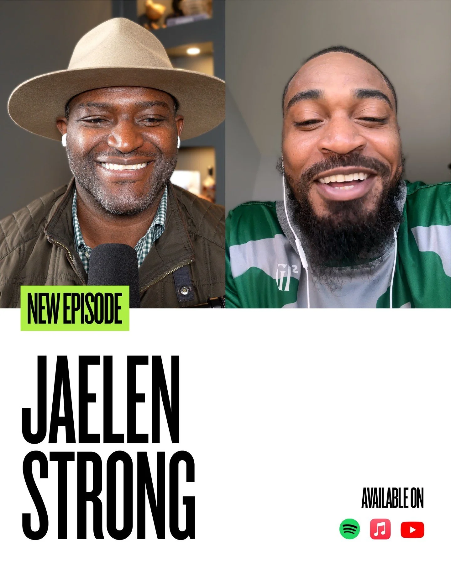 From JuCo grind to the NFL, setbacks to state championships &mdash; Jaelen Strong&rsquo;s story is all about resilience, growth, and betting on yourself. Former NFL wide receiver turned mentor and coach, he keeps it real about football, faith, and fi