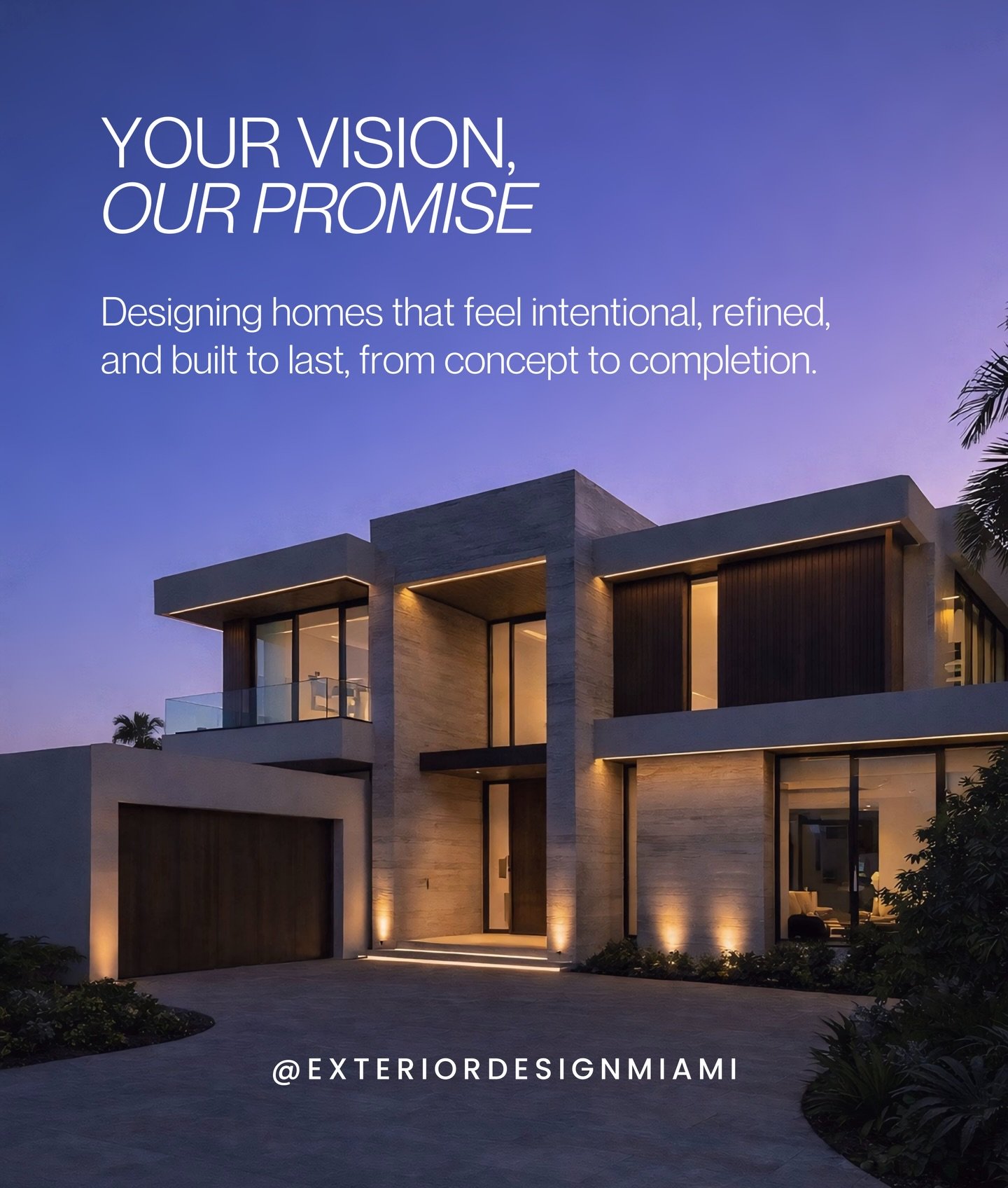 A vision is only as strong as the process behind it. We approach every project through thoughtful design and precise development

#miamiluxuryliving #miamiarchitecture #miamidesign #miamihomes #exteriordesignmiami