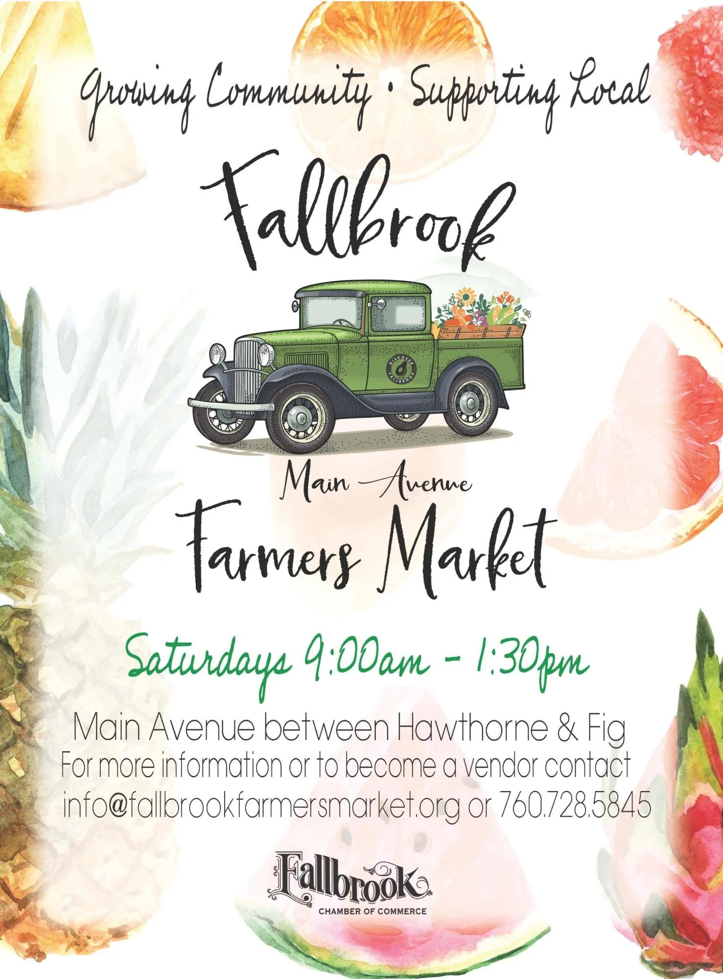  Fallbrook Farmer’s Market