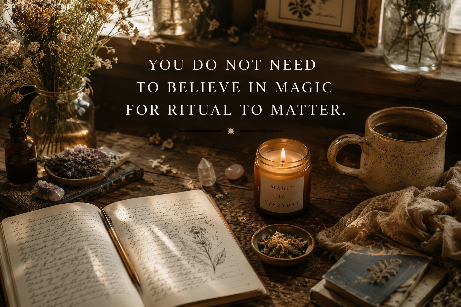 You Do Not Need to Believe in Magic for Ritual to Matter