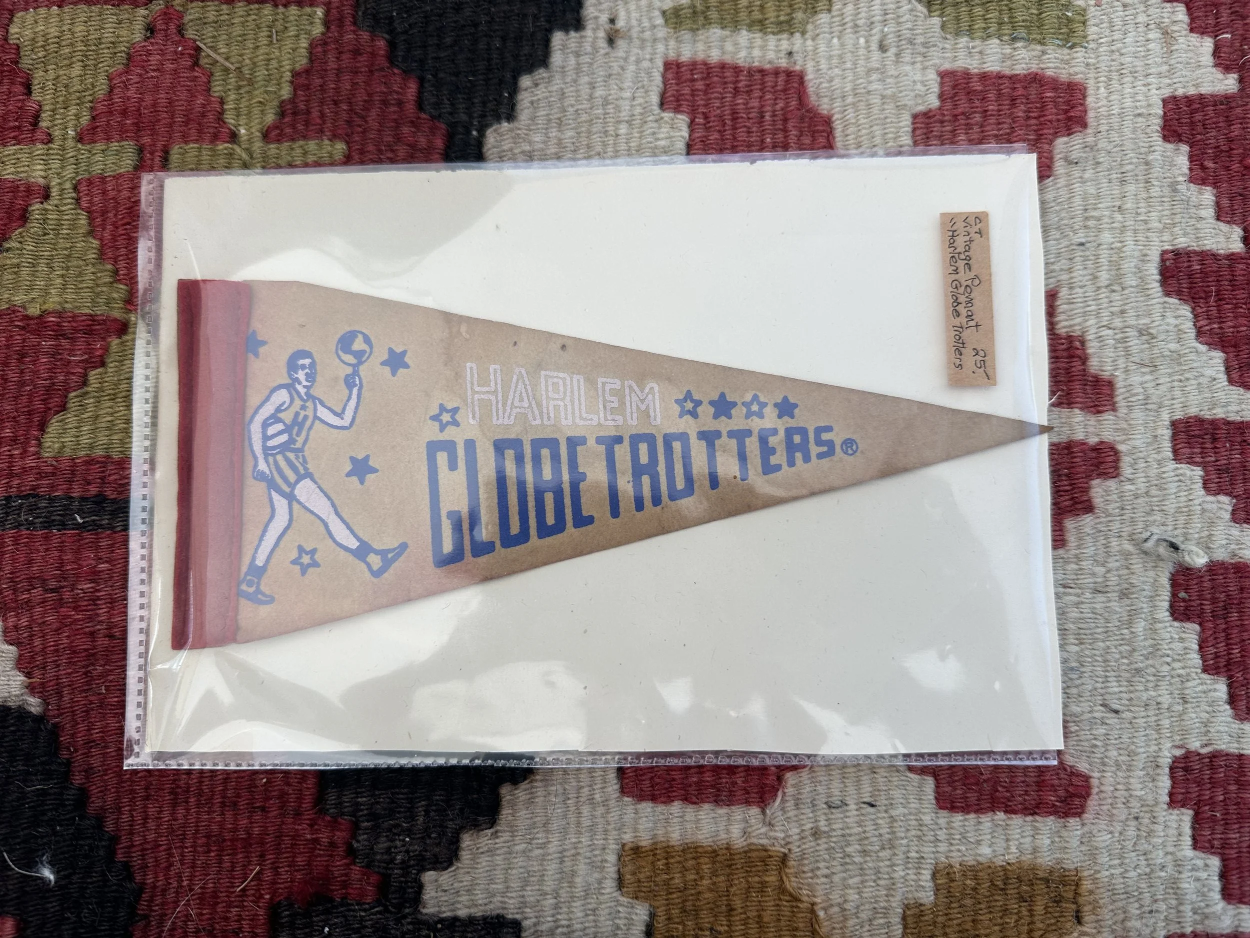 Vintage Pennant "Harlem Globe Trotters"