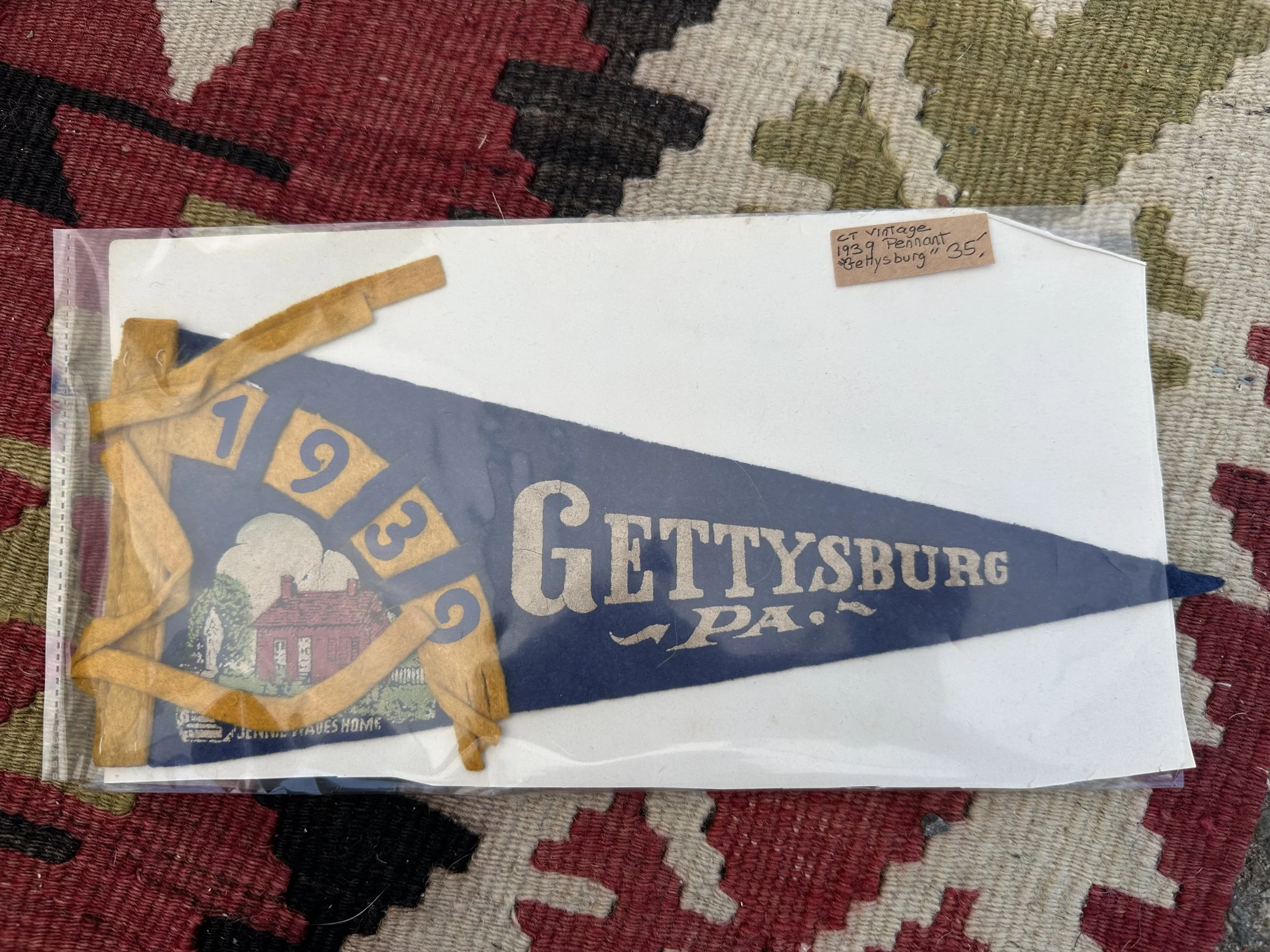 1939 Pennant "Gettysburg"