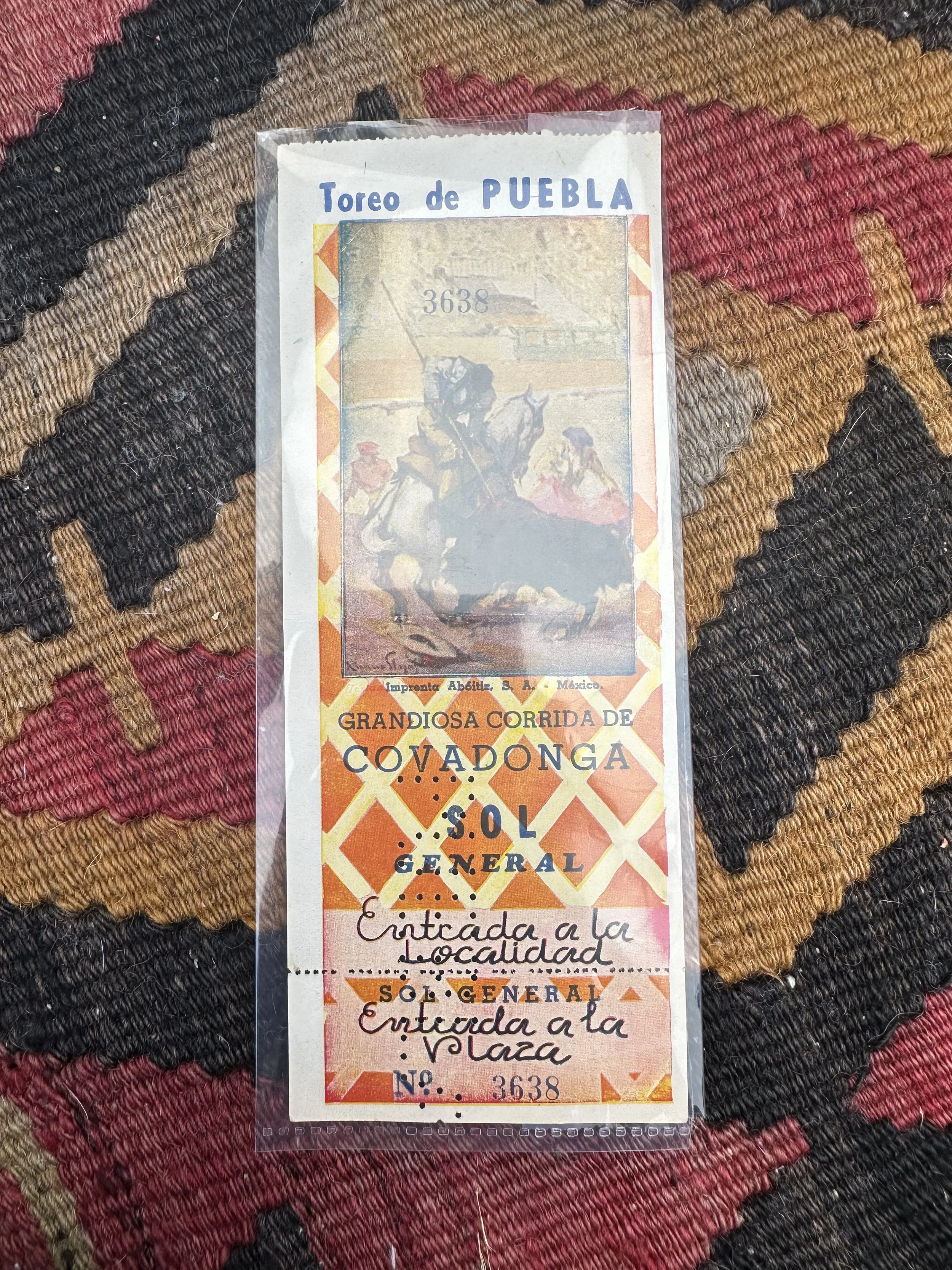 Vintage Ticket