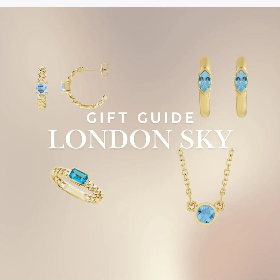 London Sky Blue Topaz Jewelry Collection: Timeless Elegance