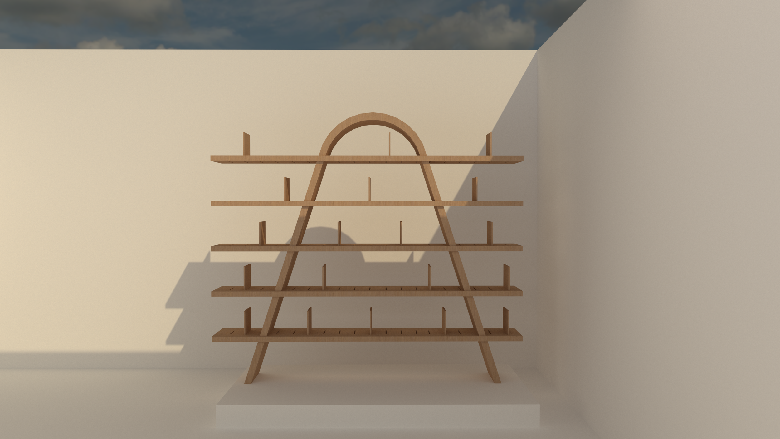 Arc Bookshelf