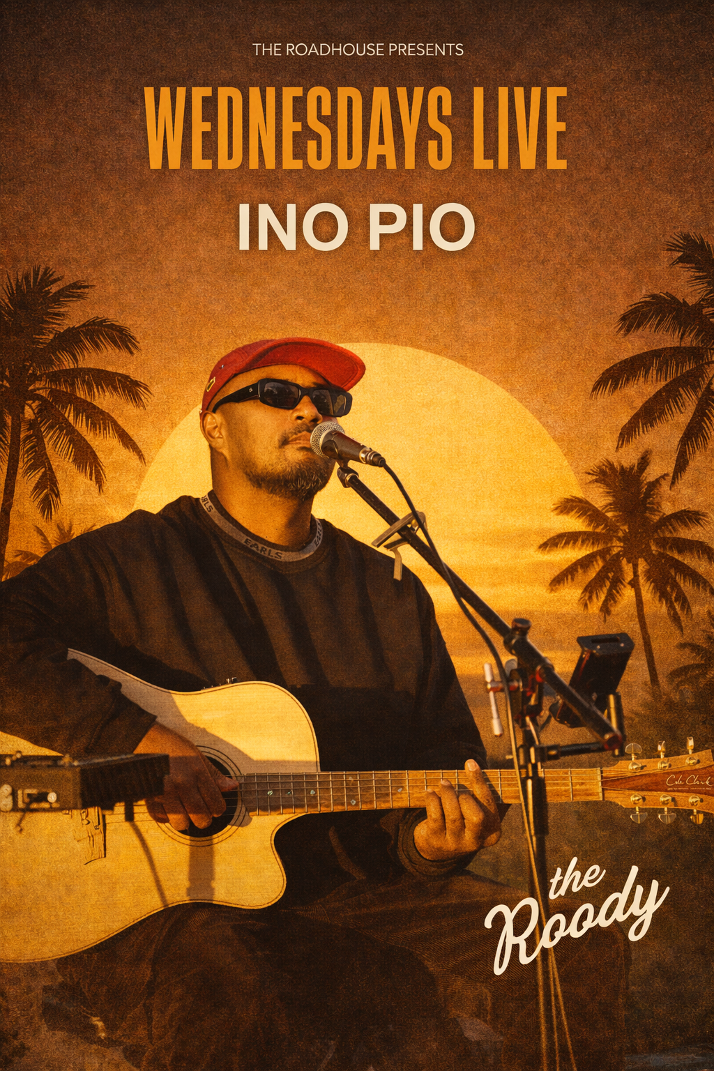 Ino Pio Live music at The Roadhouse  Byron Bay28 January 2026