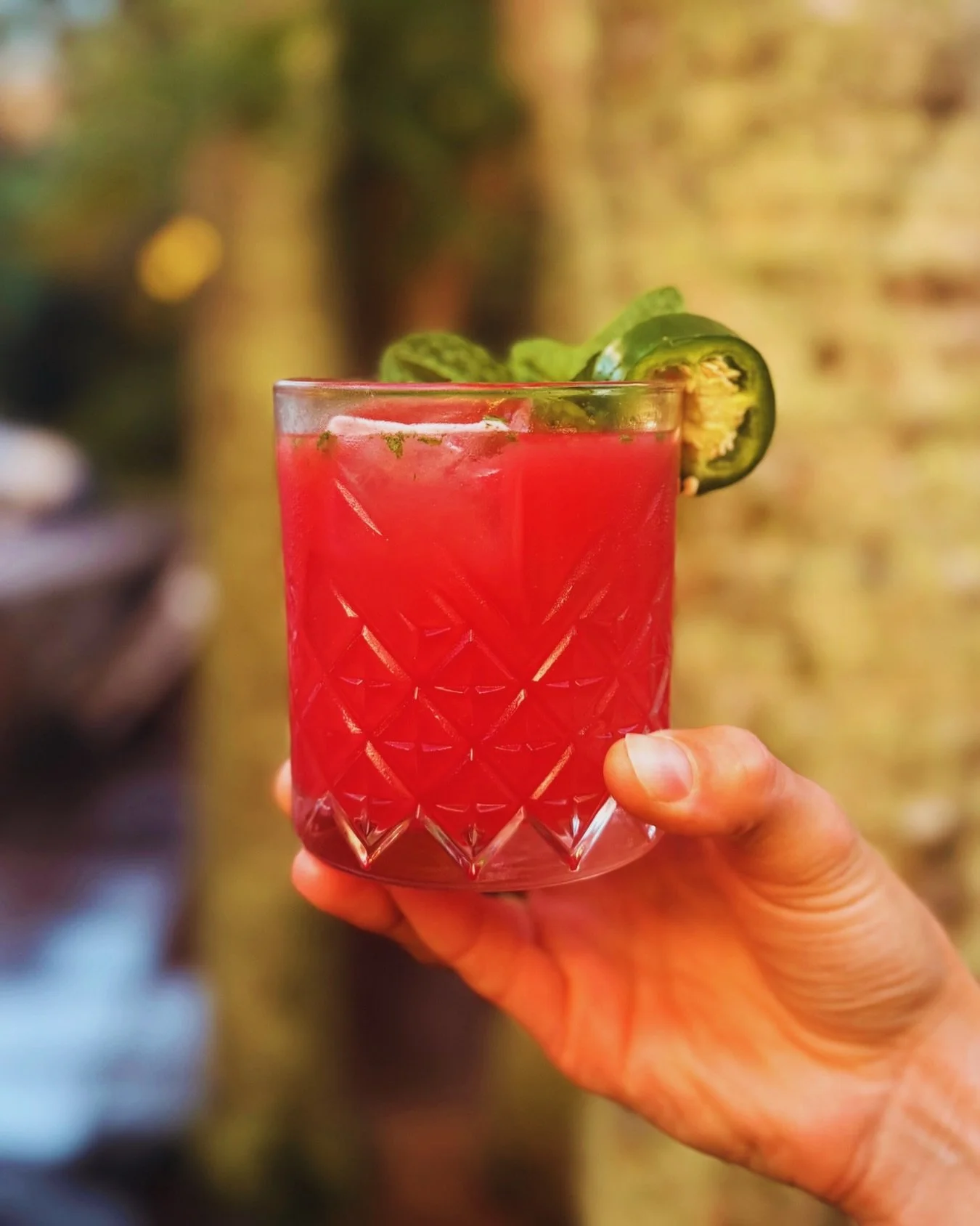 The best stories usually start with a&hellip;. ROADTRIP🌶️ Jalape&ntilde;o mezcal, pressed beetroot, apple, lime and mint. Part of the new cocktail lineup &mdash; now pouring at The Roady.