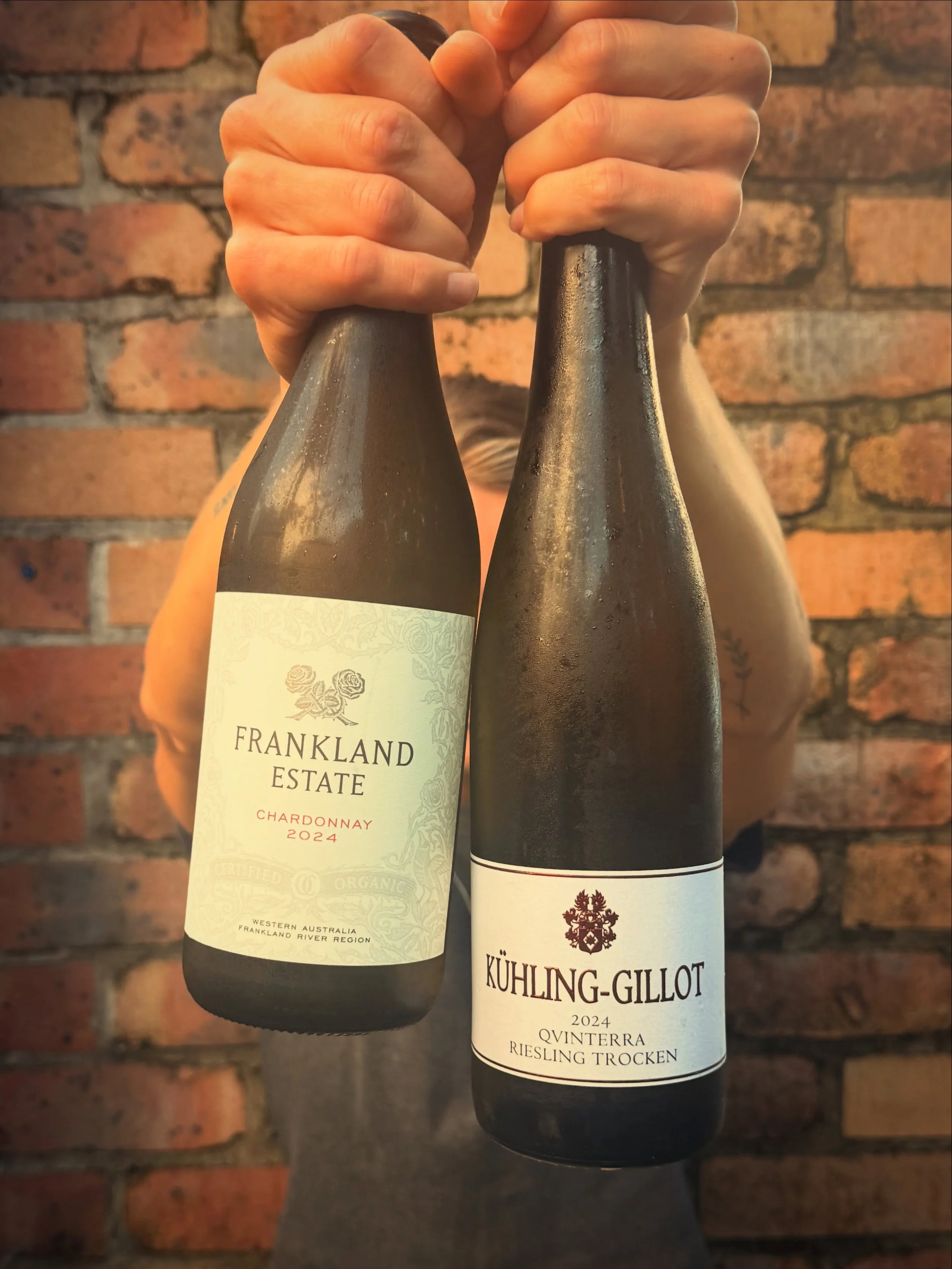 Two new whites worth getting around! Margaret River Chardonnay + a bright, dry Riesling from Germany.