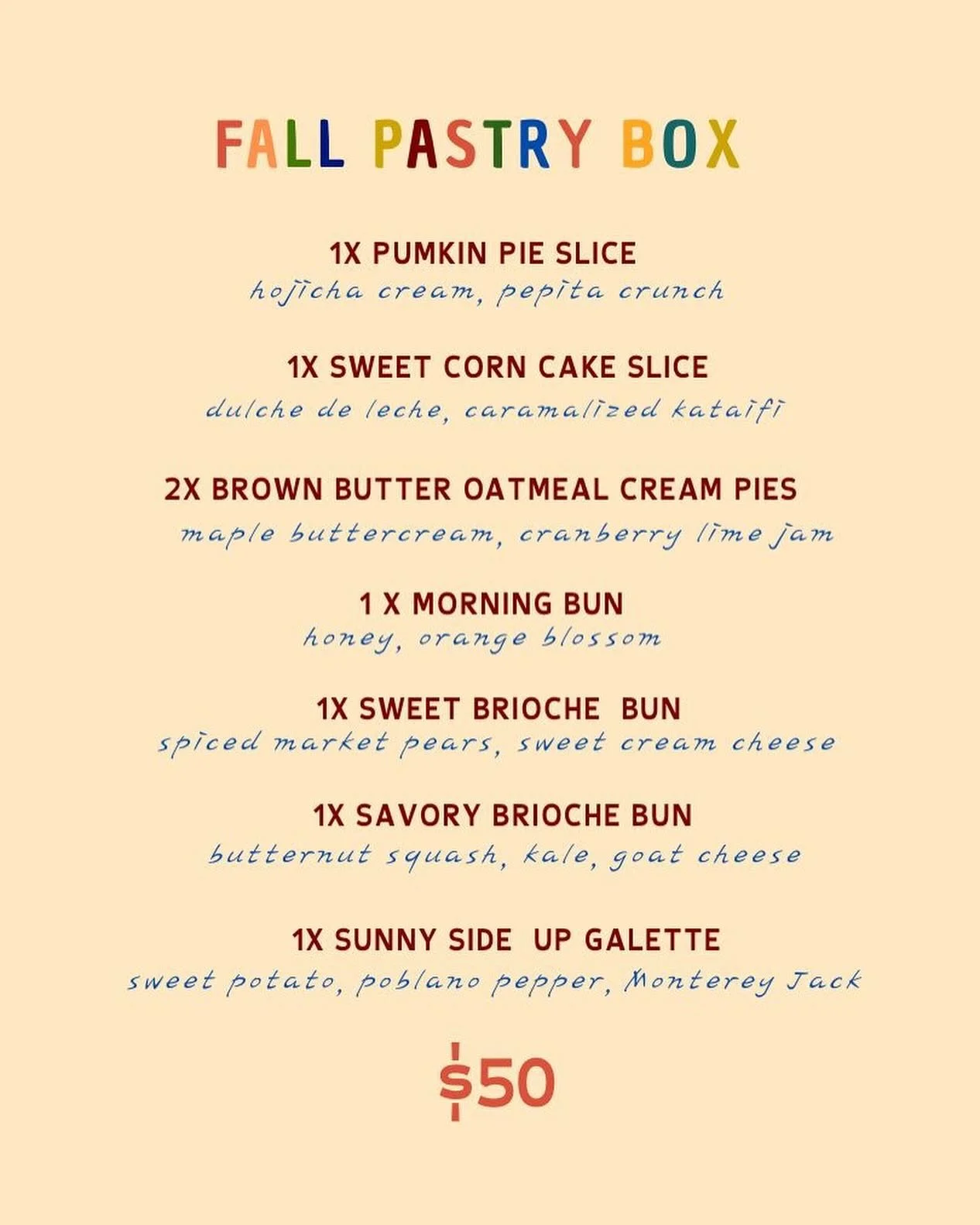 Hiiiiiii!!! Excited to finally say PASTRY BOXES available every Saturday for pick up between 10am and noon in Boyle heights!! Order link in bio for the next two Saturdays!!! Pastry boxes will also be available for Thanksgiving and will be available t