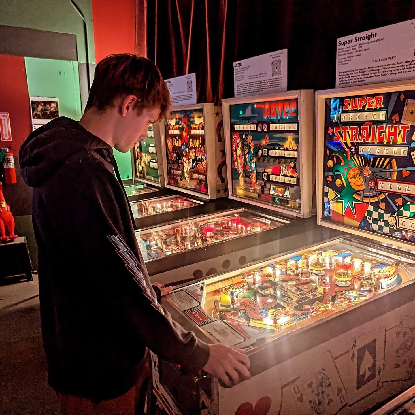 Had a great evening at @cascadepinball! Check them out for a unique experience of pinball, past and present.